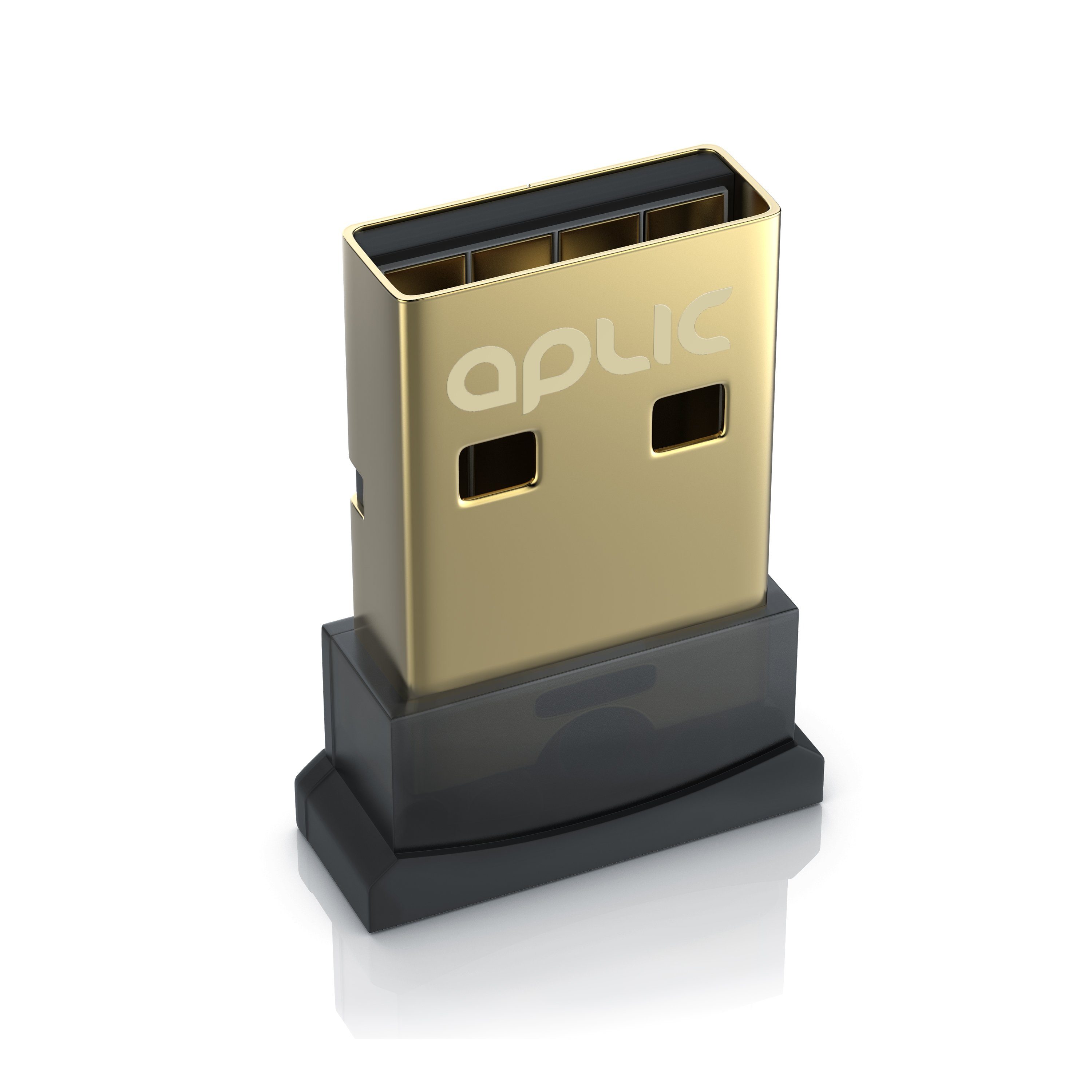 Aplic Bluetooth 4.0 USB Adapter, bis 10 m Reichweite Bluetooth-Adapter, Bluetooth V4.0 USB Stick Bluetooth Adapter - bis zu 10m Reichweite