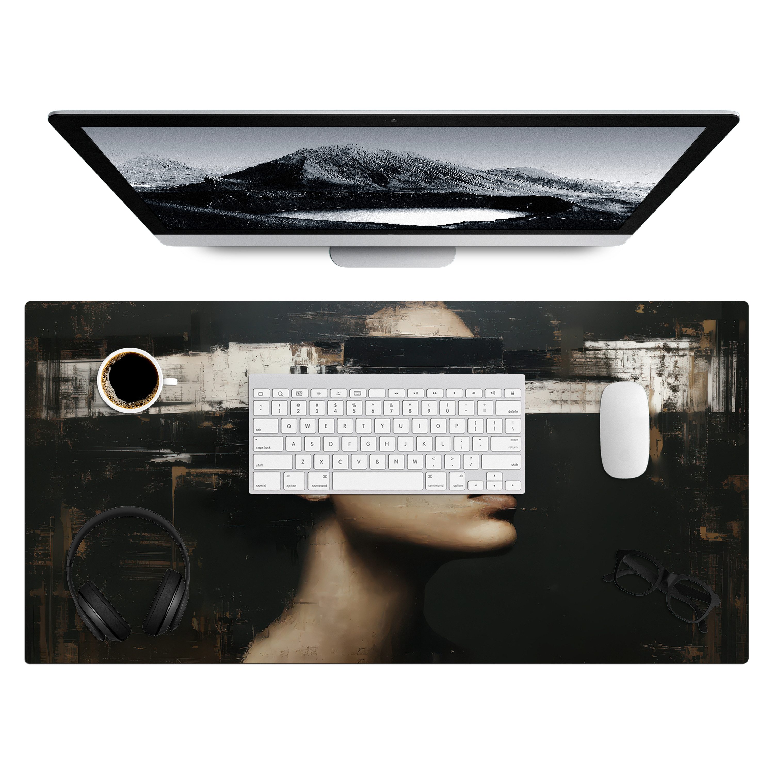 Gesicht – Frau – Streifen