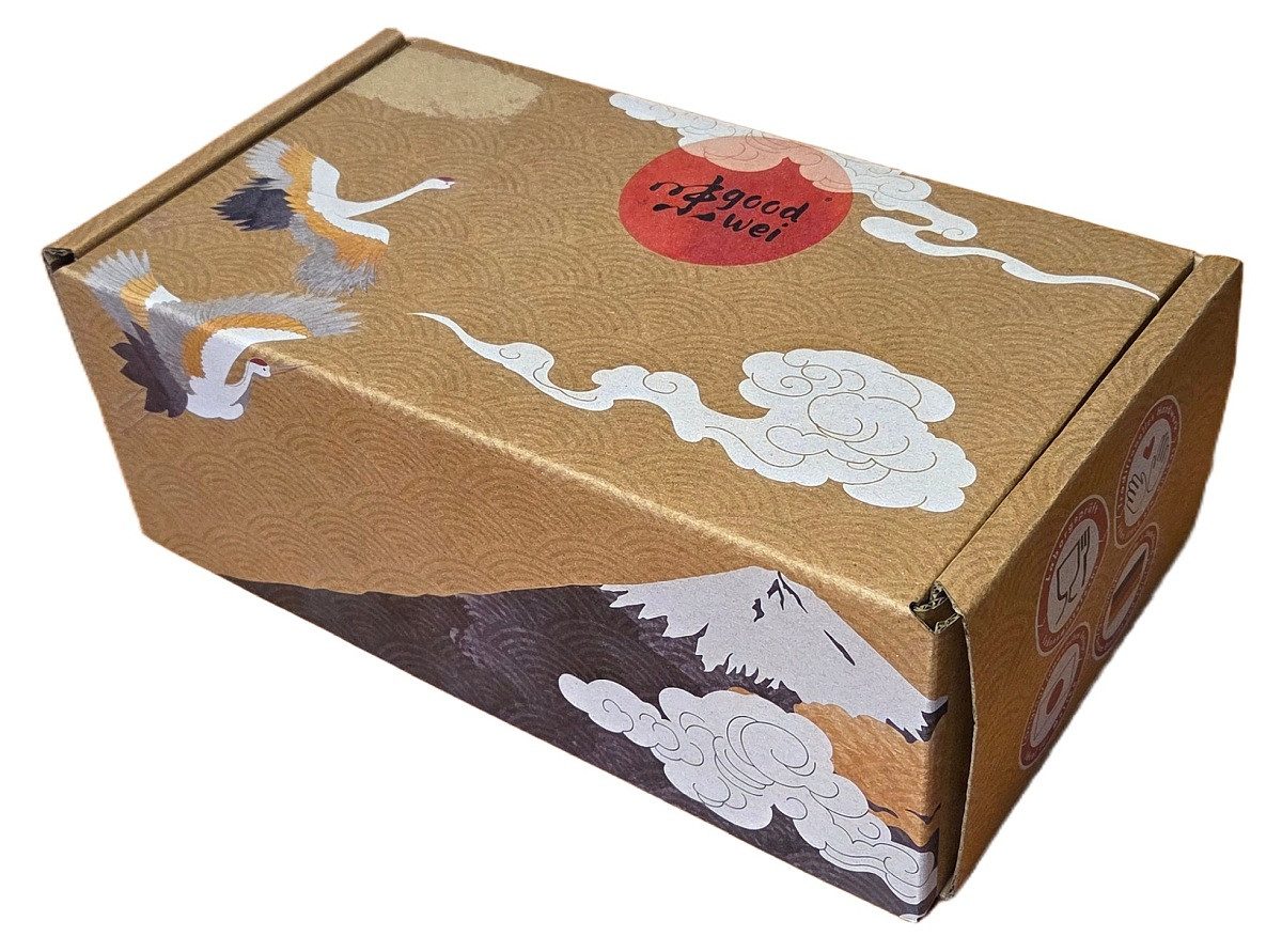 Goodwei Teeservice Matcha Latte Set "Ume" mit 80er Bambusbesen und Chasentate, 450 ml, 1 Personen, Keramik, handgearbeitet