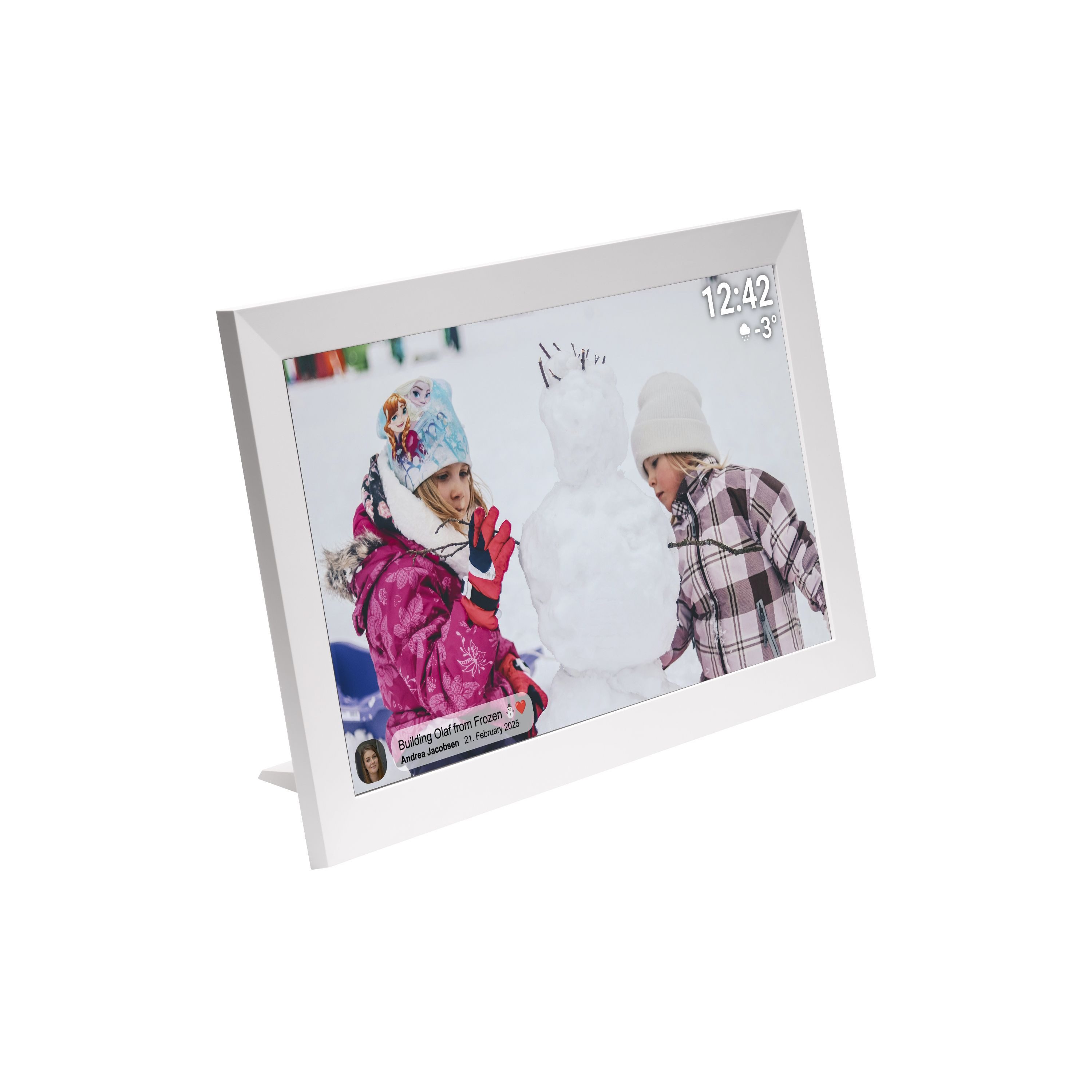 Denver Digitaler Bilderrahmen (15,4" Full-HD, WLAN, App, Touch, USB/SD, Aut günstig online kaufen