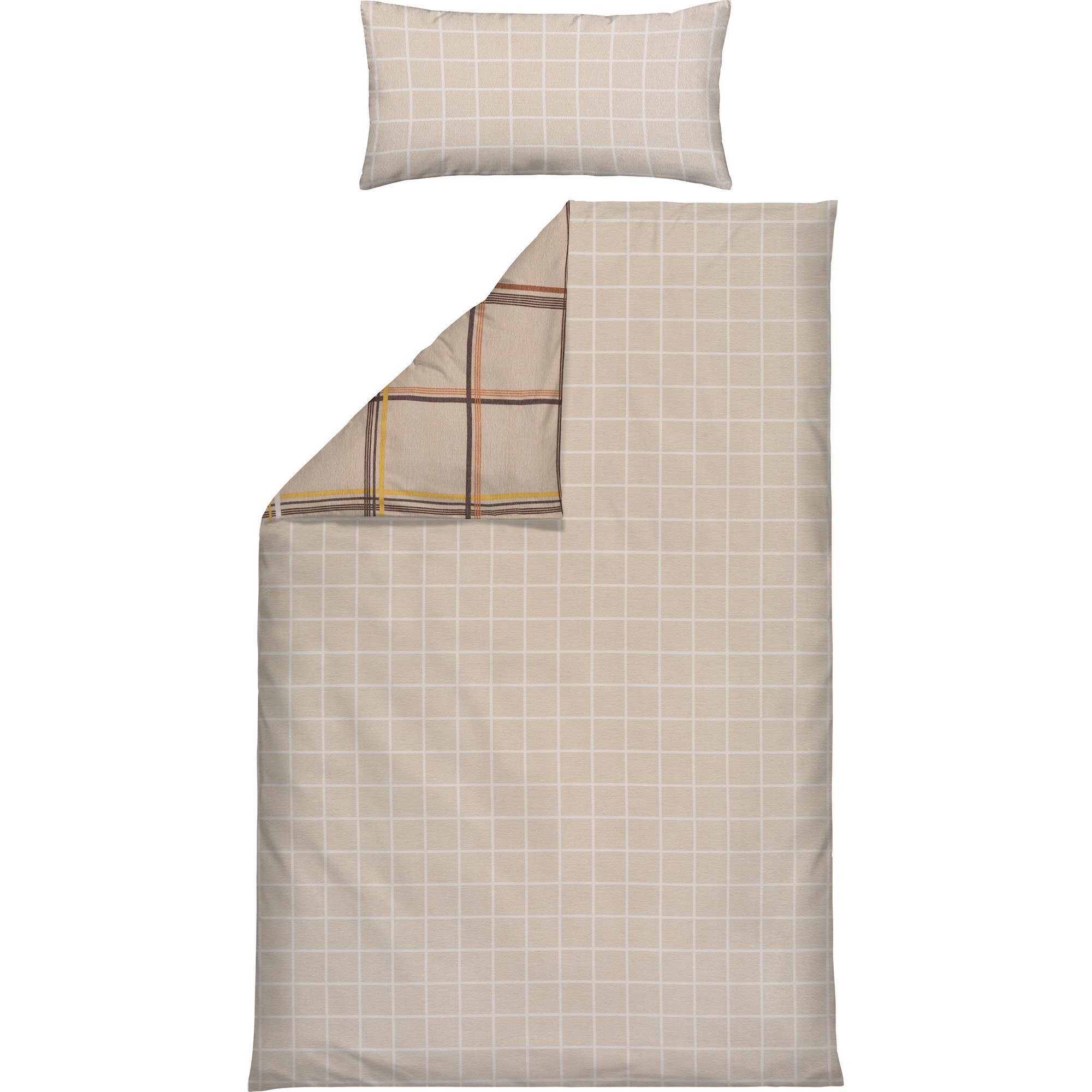 Erwin Müller Bettwäsche Wendebettwäsche, Biber, Edelflanell günstig online kaufen