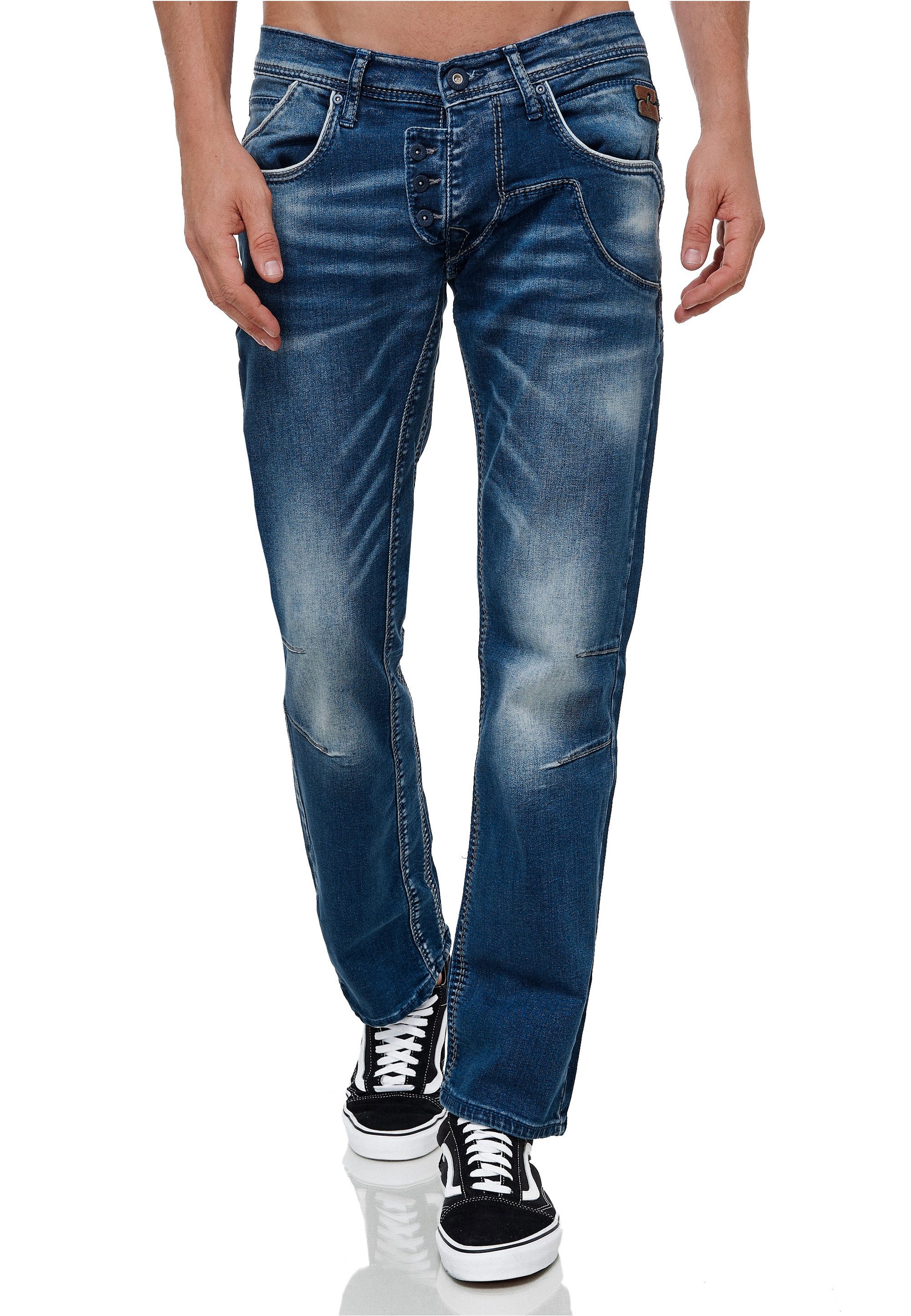 Rusty Neal Straight-Jeans RUBEN 42 mit günstig online kaufen
