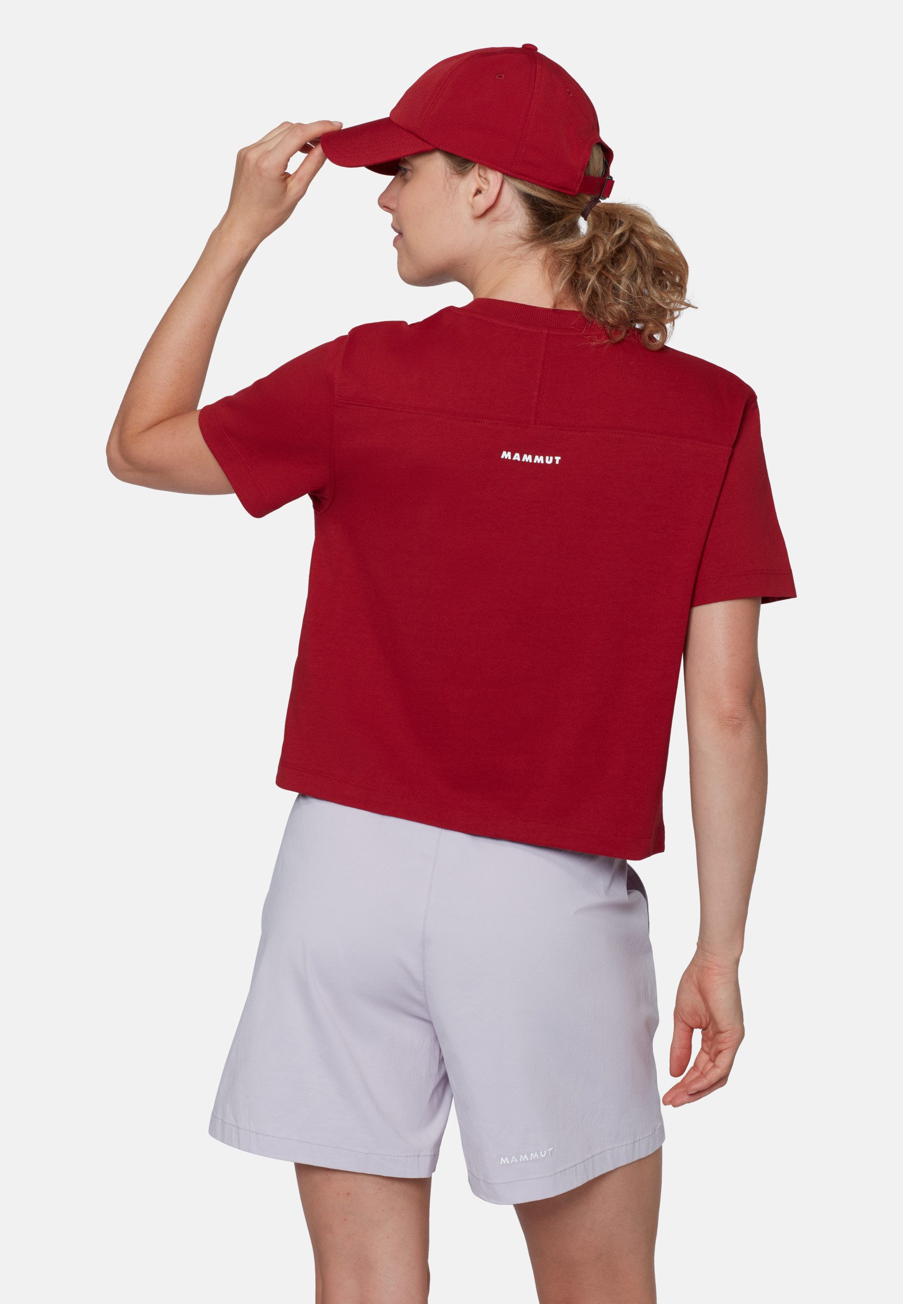 Mammut T-Shirt Mammut Base Cropped T-Shirt Women Mini Logo