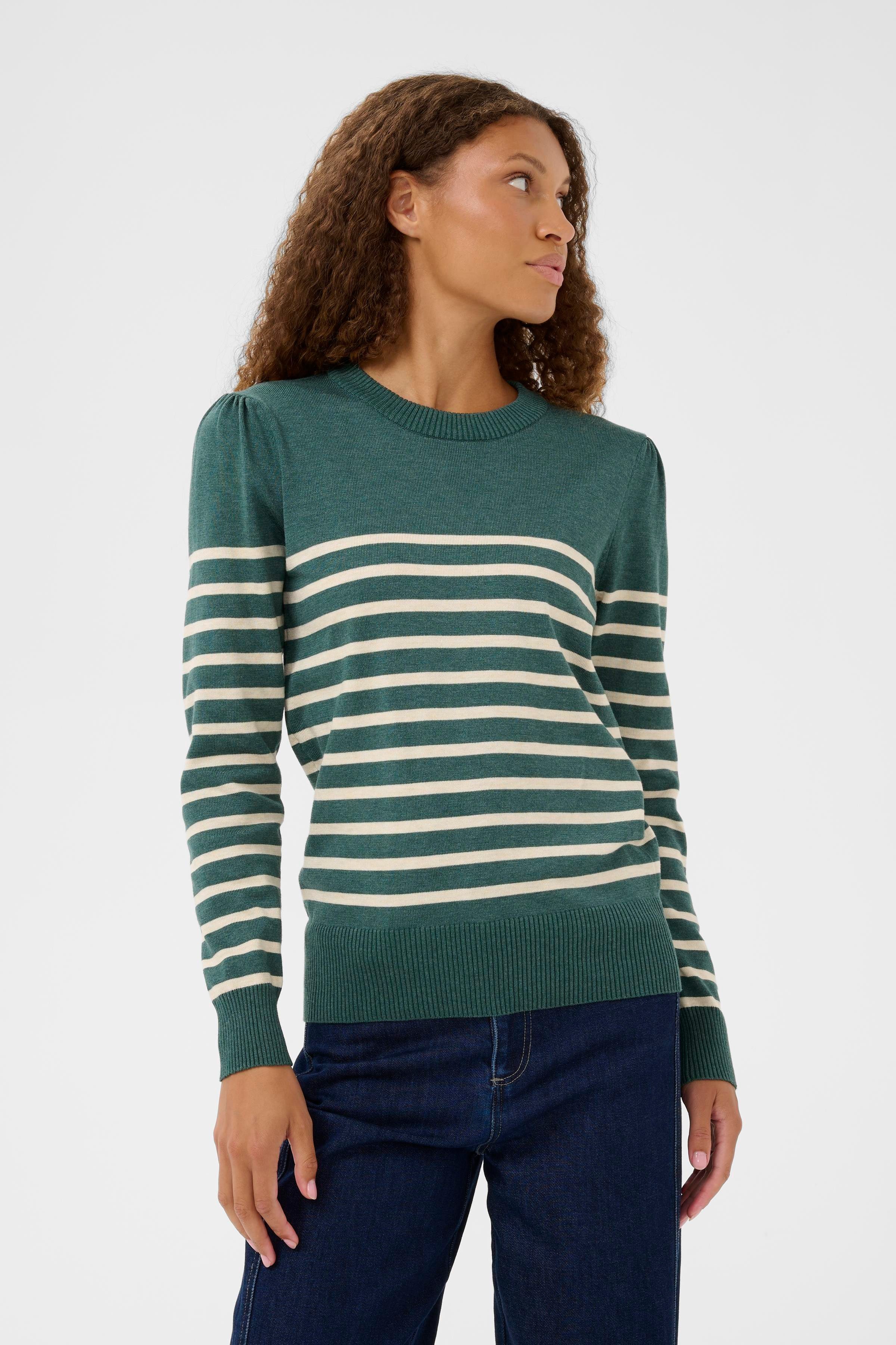 Saint Tropez Strickpullover MilaSZ LS Striped