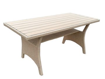 bellavista - Home&Garden® Gartenlounge-Set Gartenmöbel Set Rattan Ecklounge Madeira braun/beige, (Set, 6-tlg), Sitzgruppe, Gartenmöbel Set Ecklounge mit Sessel und Hocker