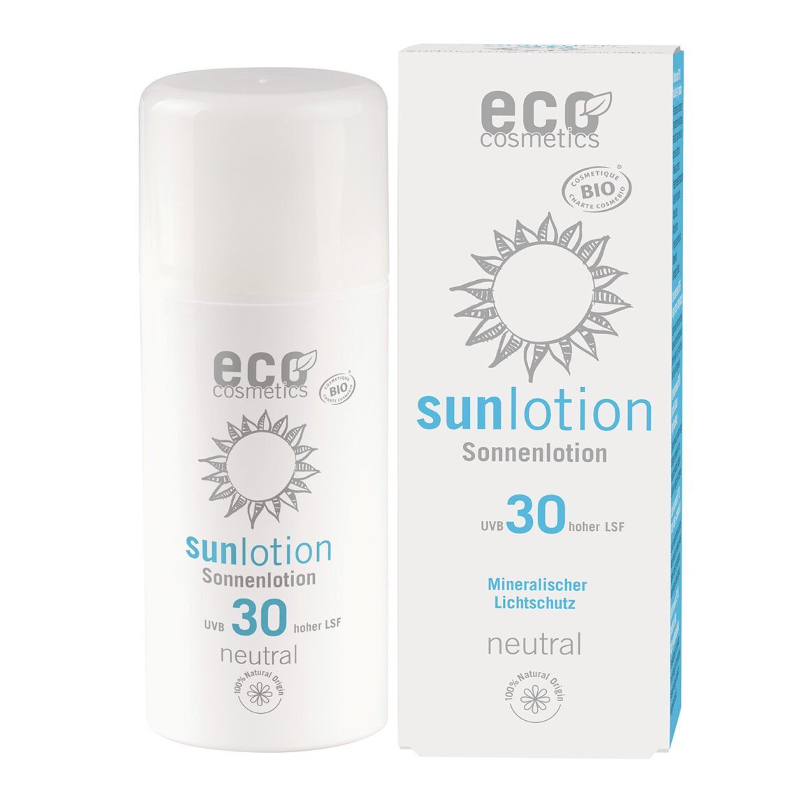 Eco Cosmetics Sonnenschutzlotion ECO Sonnenlotion LSF 30 neutral 100 ml