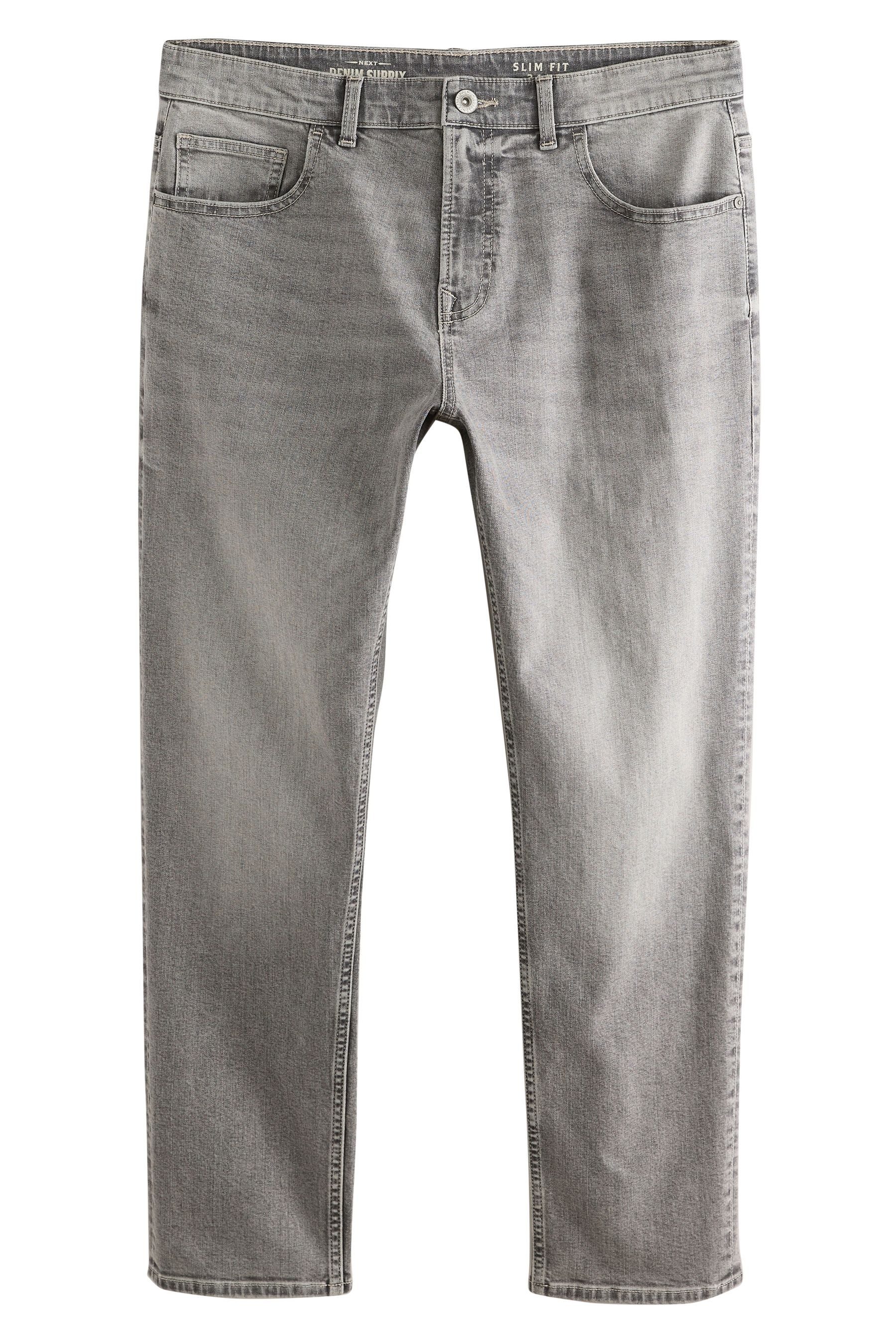 Next Slim-fit-Jeans Klassische Slim Fit Stretch-Jeans, günstig online kaufen