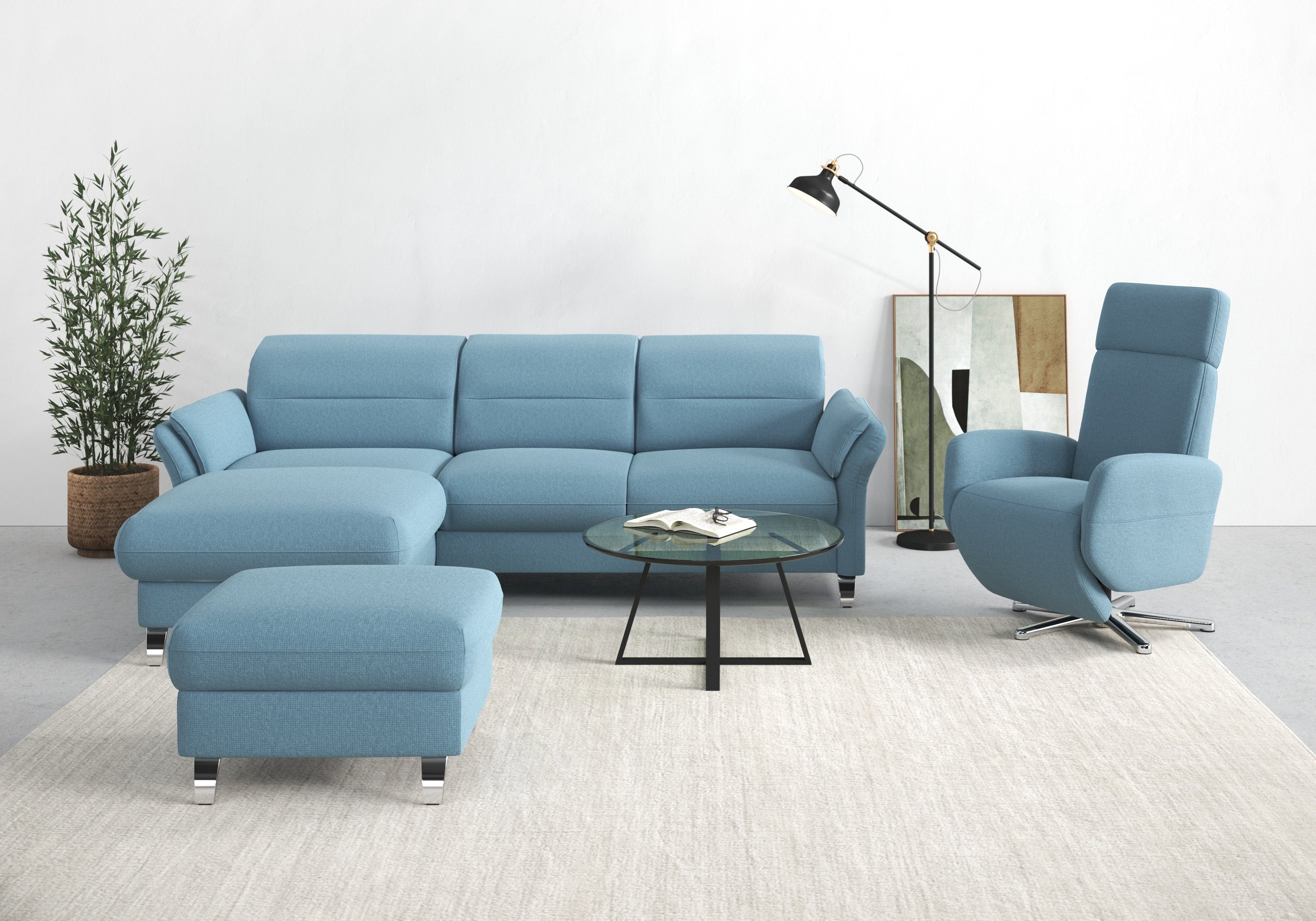 sit&more Ecksofa Grenoble L-Form mit Federkern, günstig online kaufen