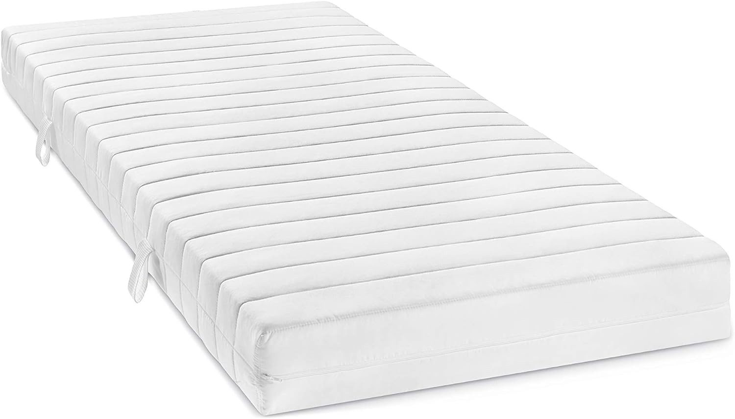 Federkernmatratze Rollmatratze Sepp, Bodyprotect, 16 cm hoch, 4 praktische Wendegriffe zur einfachen Handhabung, mit 7 Liegezonen