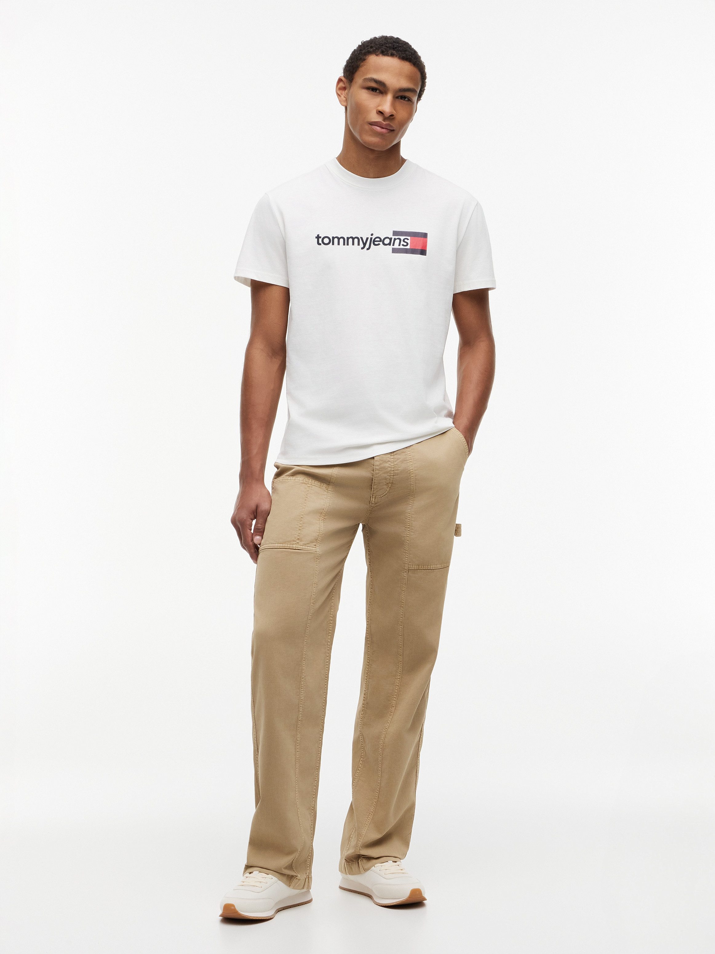 Tommy Jeans T-Shirt TJM REGULAR ENTRY DNA – Bild 4 von 5