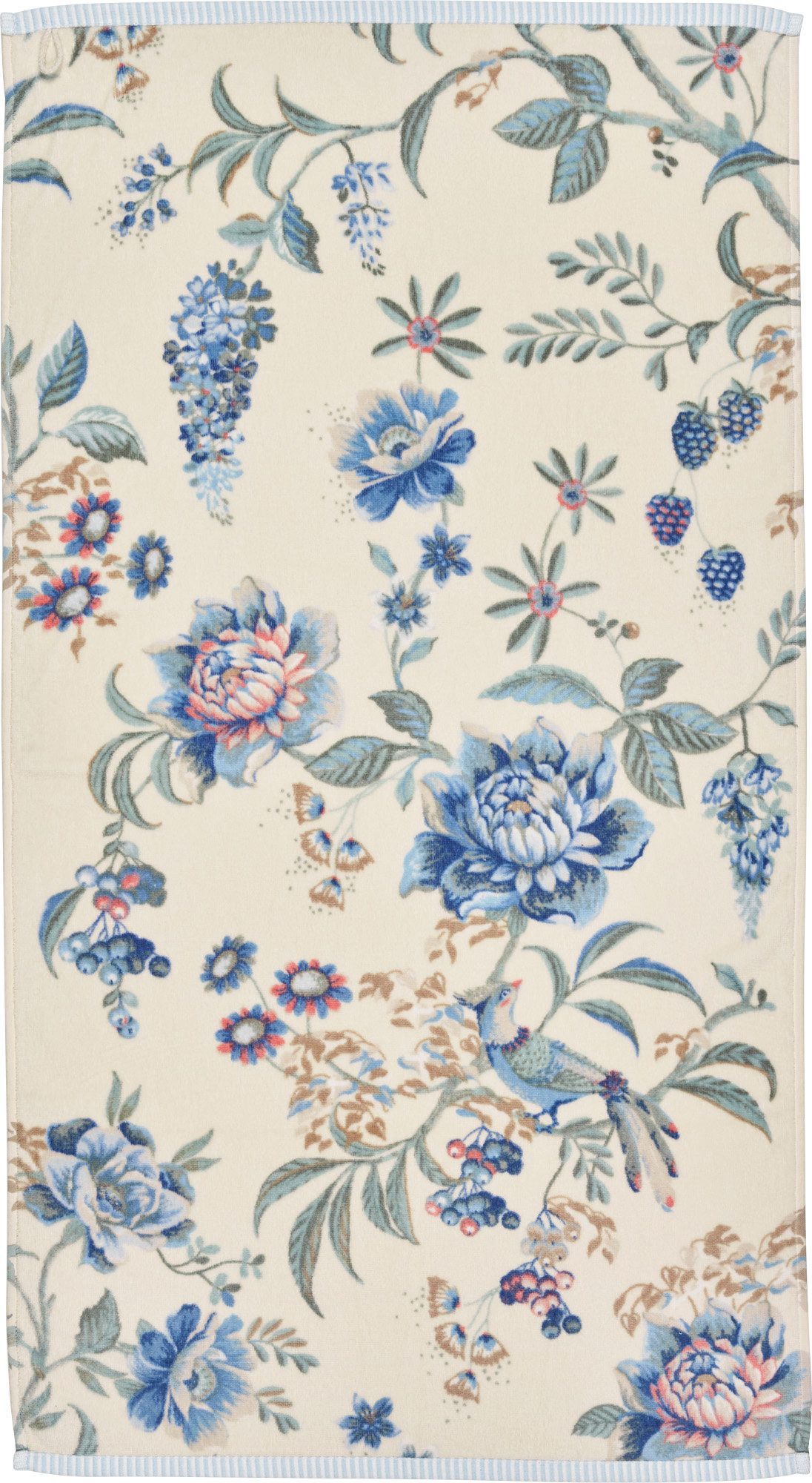 PiP Studio Handtuch Handtuch "Secret Garden", Velours-Frottier, Velours Blumen