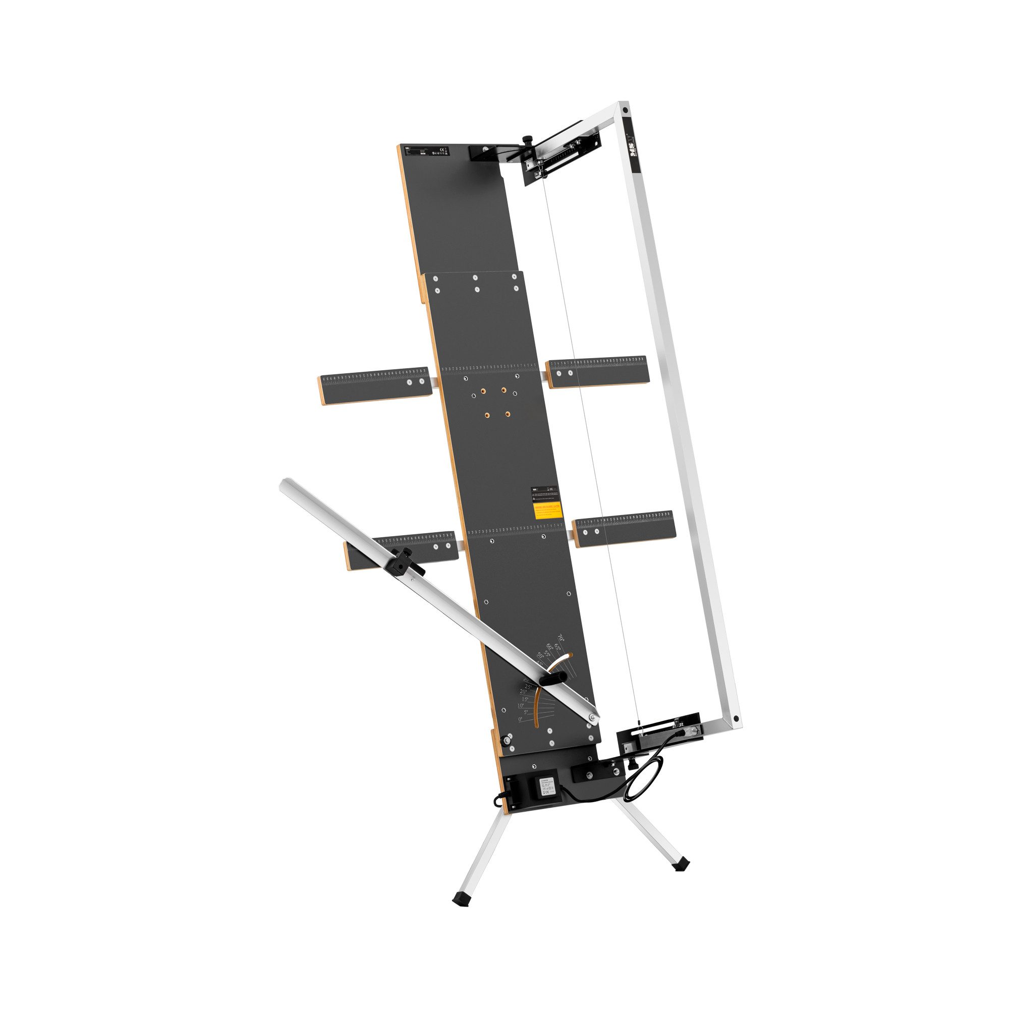MSW Heißdrahtschneider Styroporschneider 1300 mm/ 350 mm Styroporschneidegerät 200 W + Draht, 230 V - 50 / 60 Hz in V