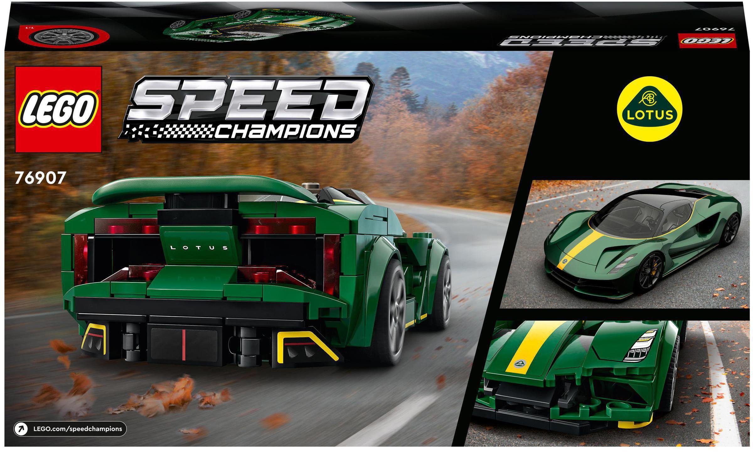 Lotus Europe St), Champions, Evija LEGO® (76907), LEGO® Konstruktionsspielsteine (247 in Speed Made