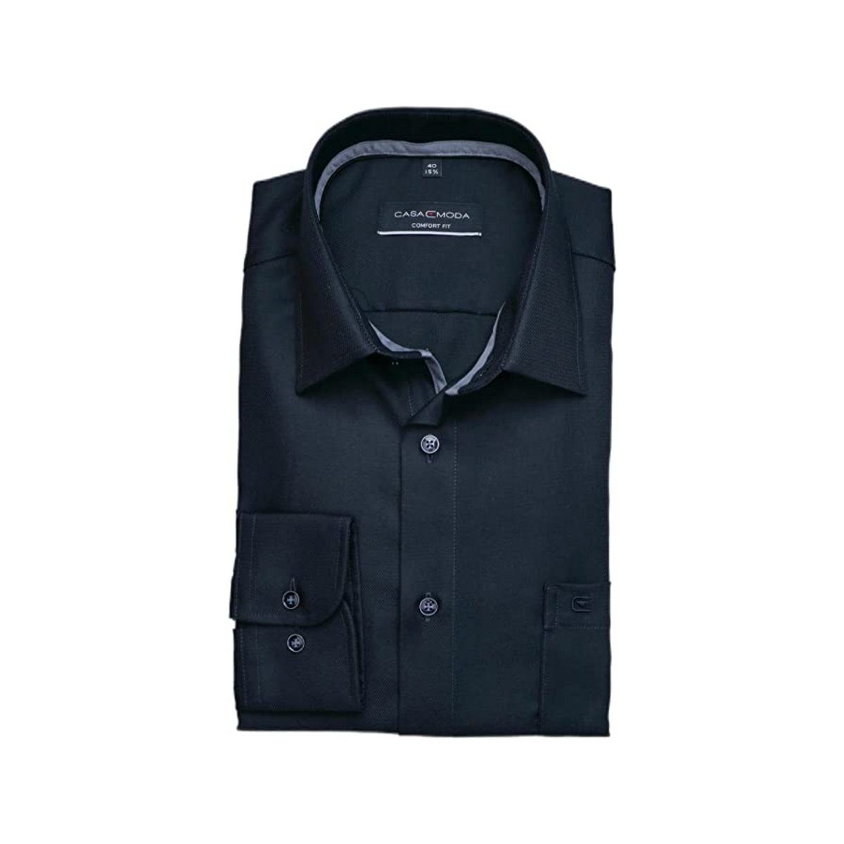 CASAMODA Langarmhemd 334026400 bedruckt günstig online kaufen