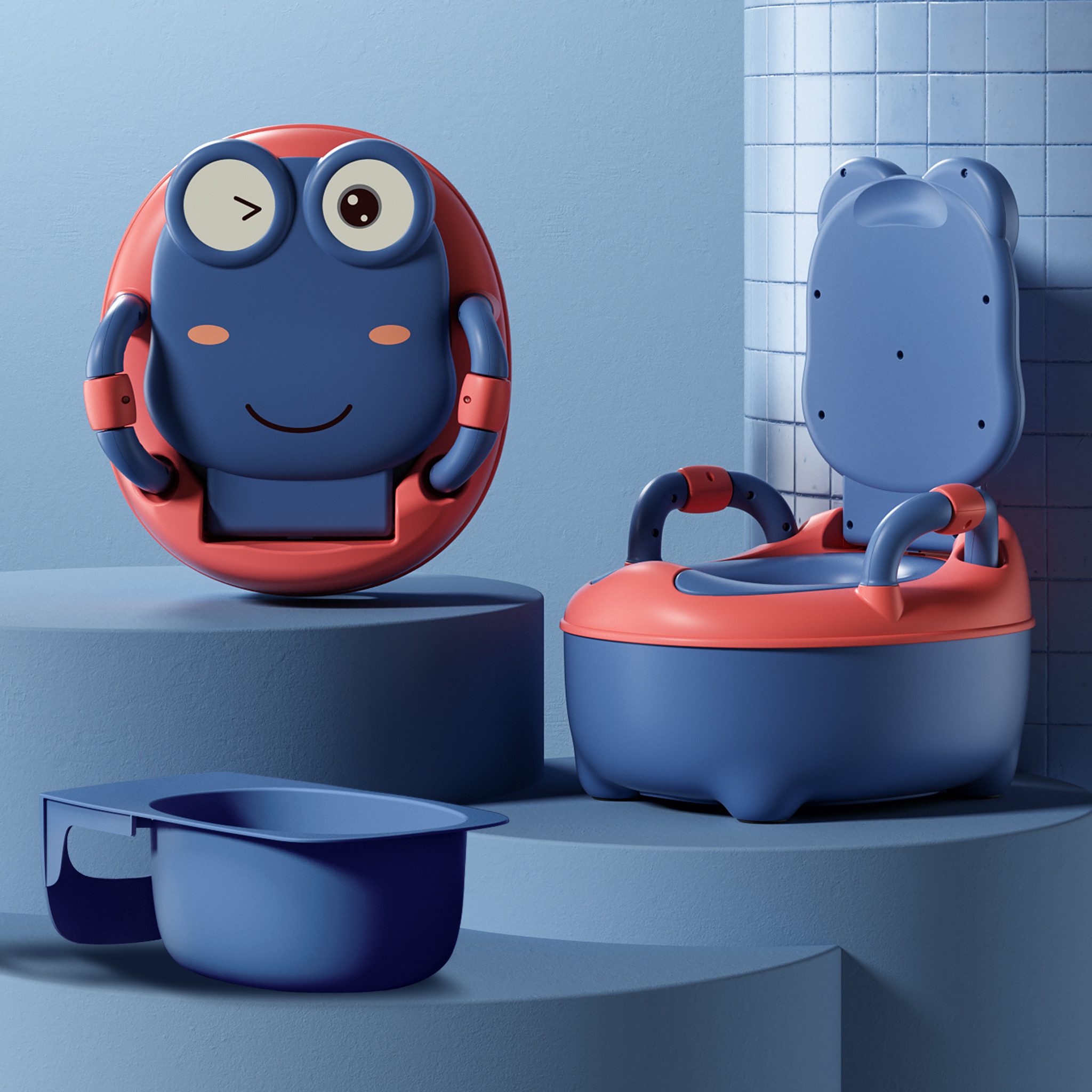 FIVMEN Töpfchen Kinder Töpfchen, Baby Toilette Toilettensitz, Baby Potty