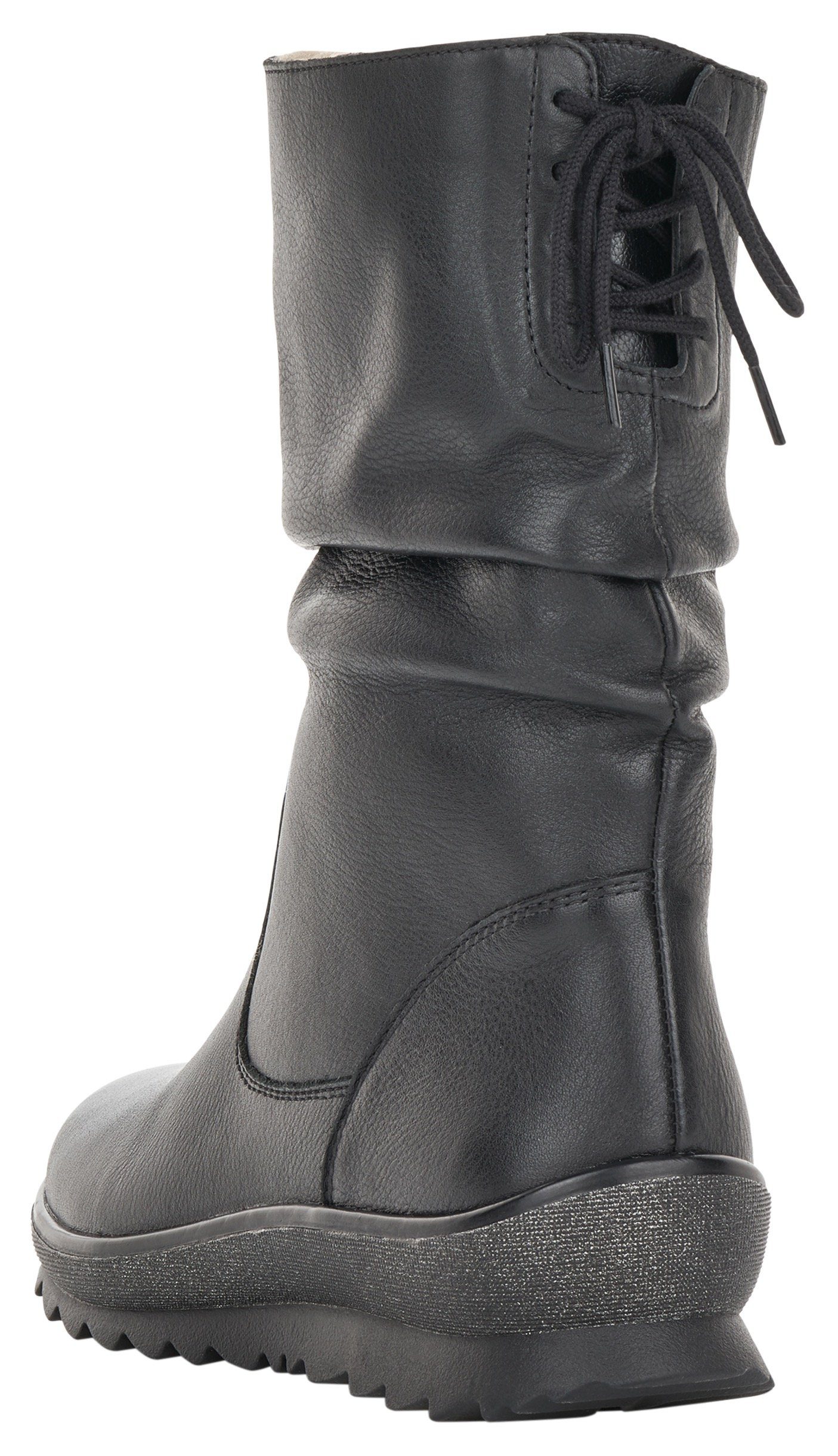 Remonte Winterstiefelette mit gerafftem Schaft