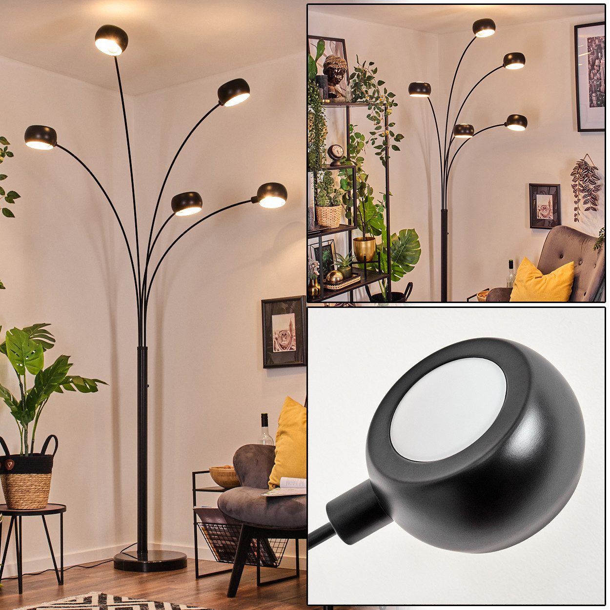hofstein Stehlampe Stehlampe aus Metall in günstig online kaufen