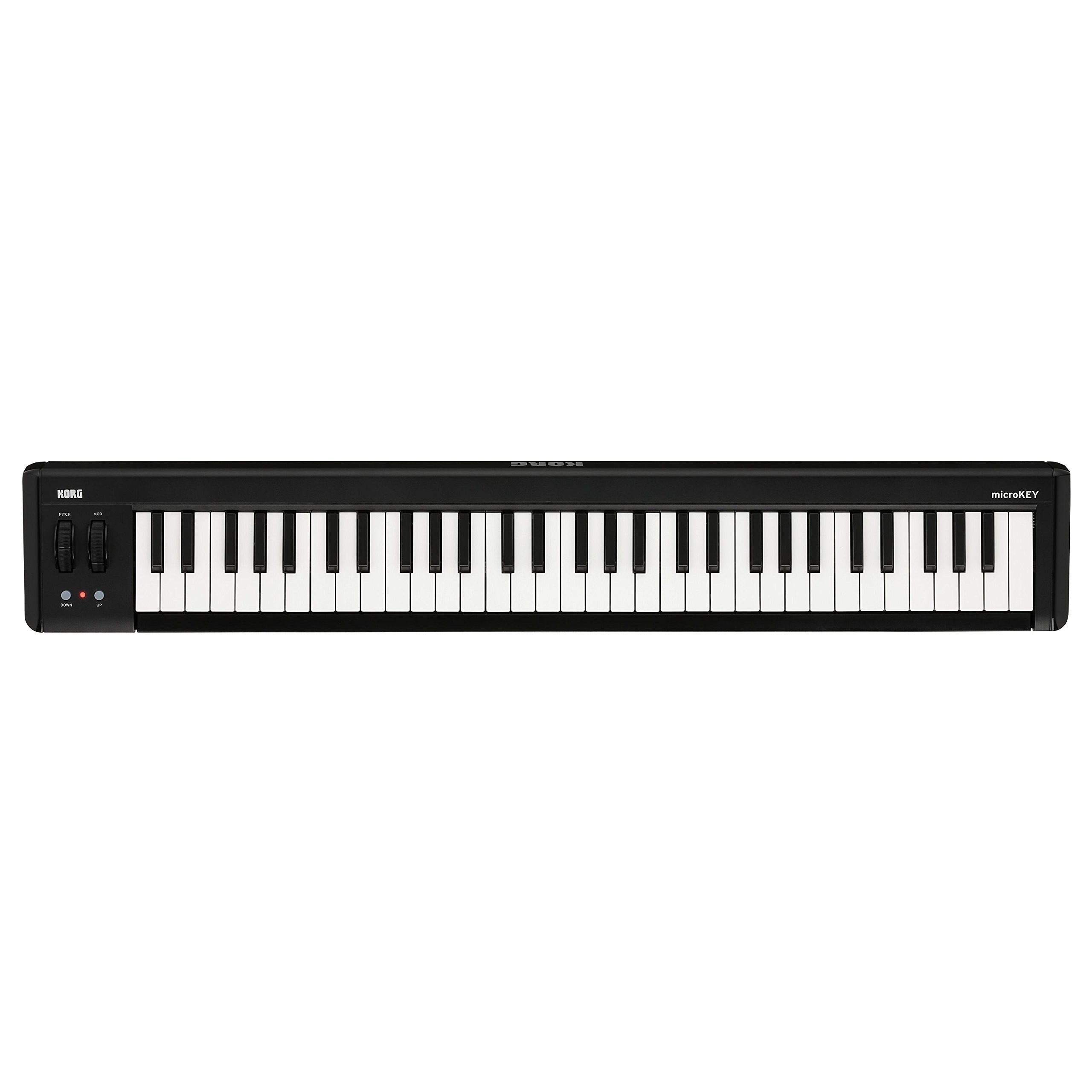 Korg Masterkeyboard (microKEY 61 MkII, Masterkeyboards, MIDI-Keyboard mini), microKEY 61 MkII - Midi Keyboard