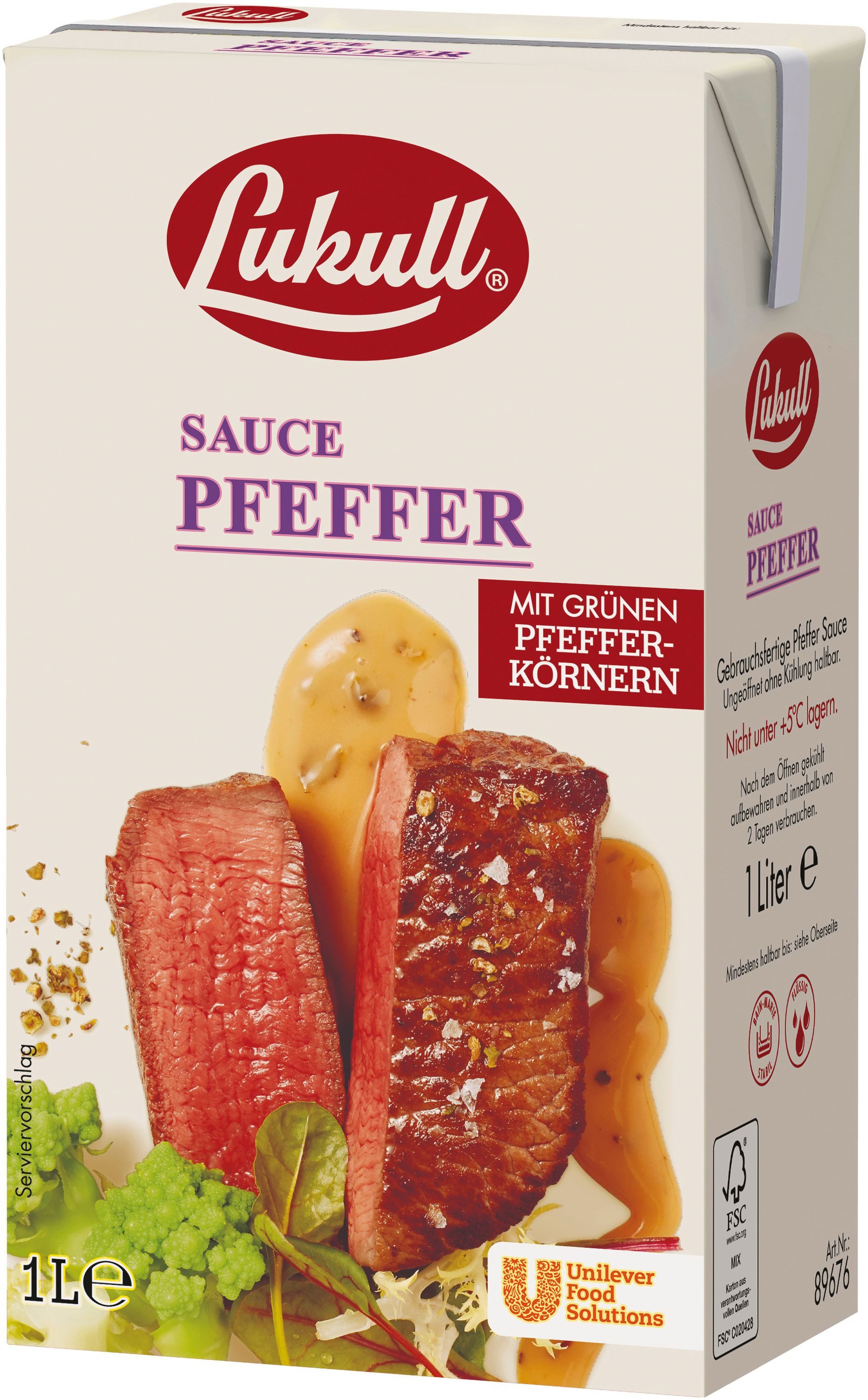 Lukull Saucen, Lukull Premium Pfeffer Sauce