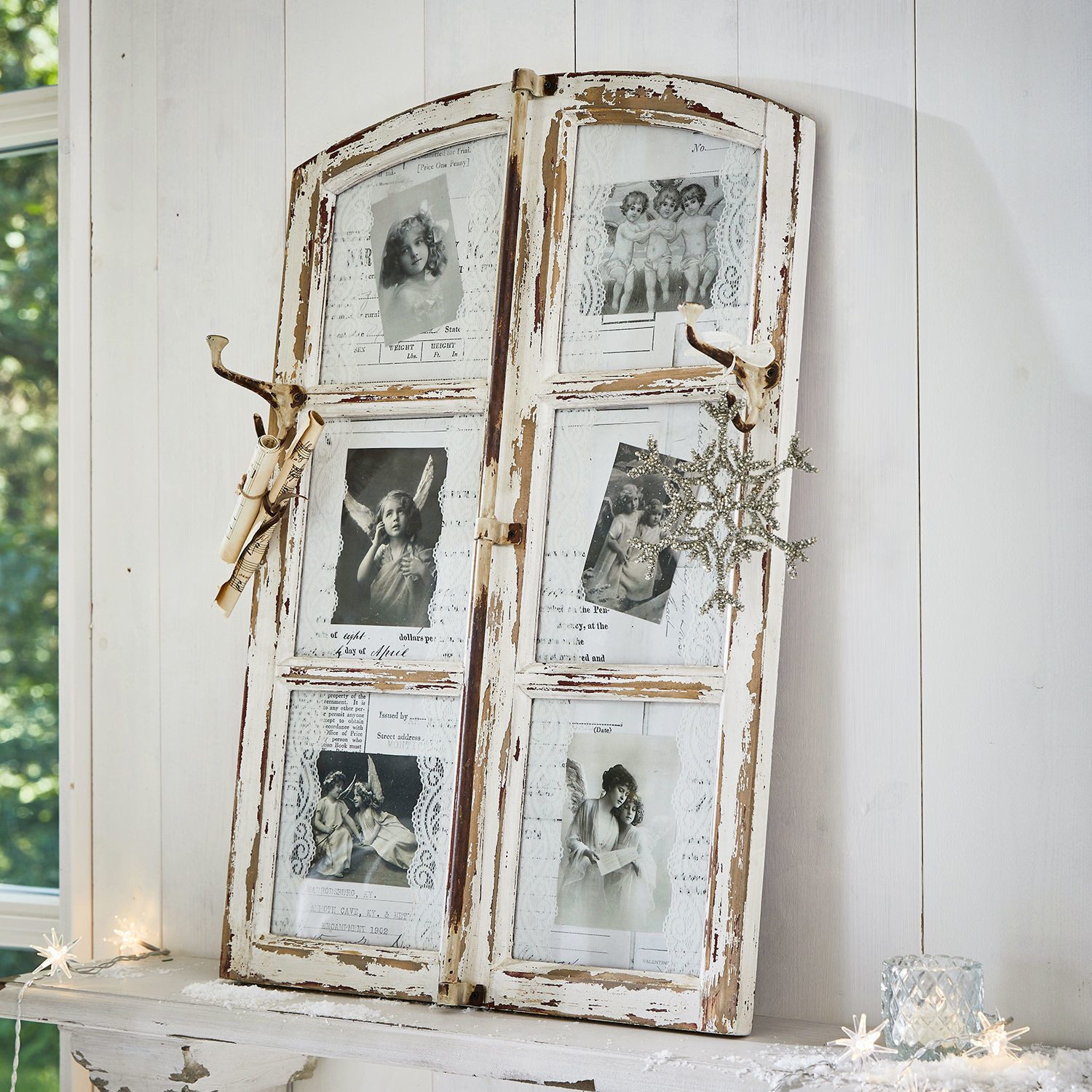 Mirabeau Bilderrahmen Dekoboard Armindo antikweiß günstig online kaufen