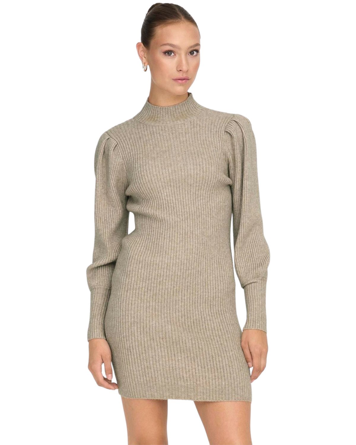 ONLY Strickkleid elegante Damenkleider im Strickmuster günstig online kaufen