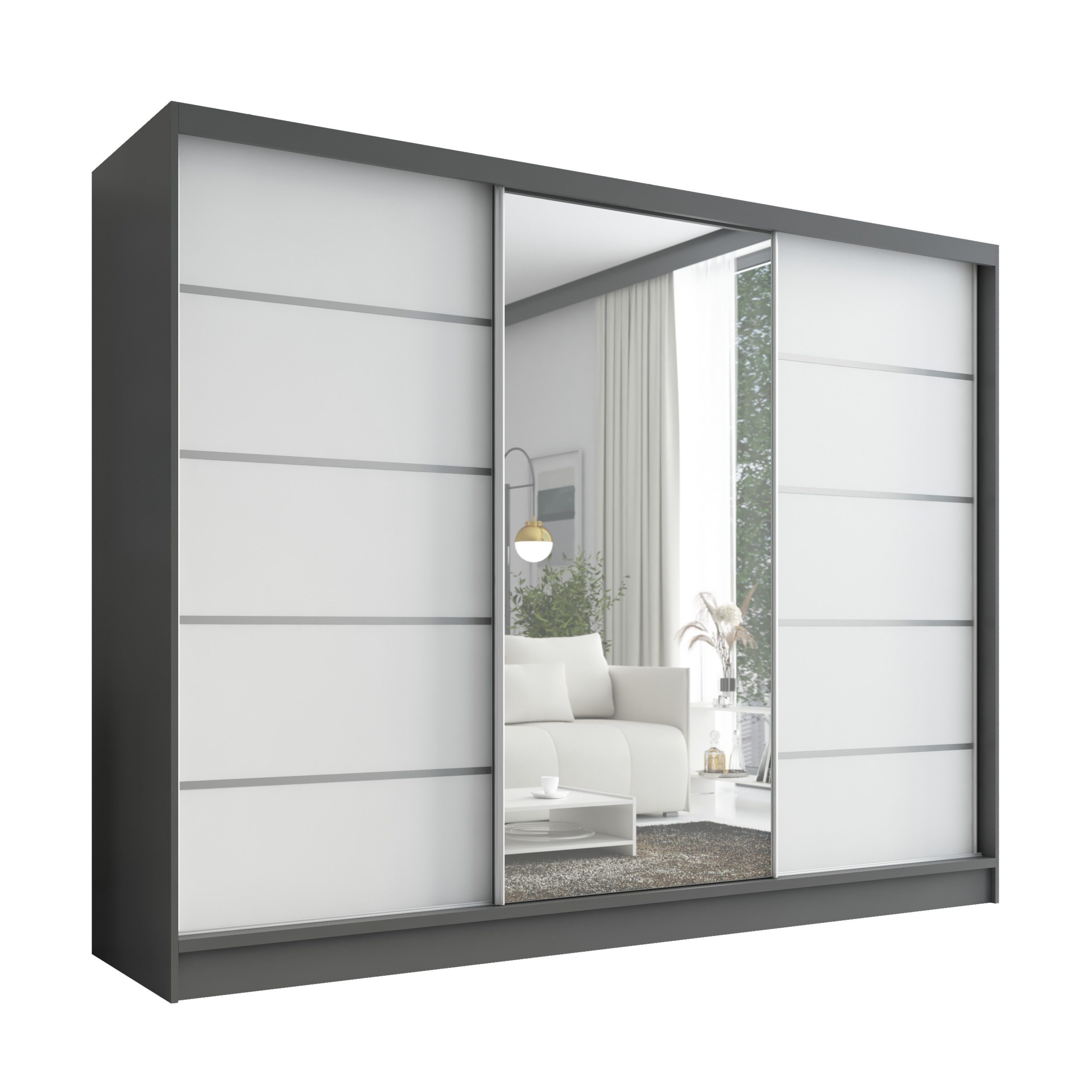 A&J MöbelLand GmbH Schwebetürenschrank AURELIA 1 günstig online kaufen