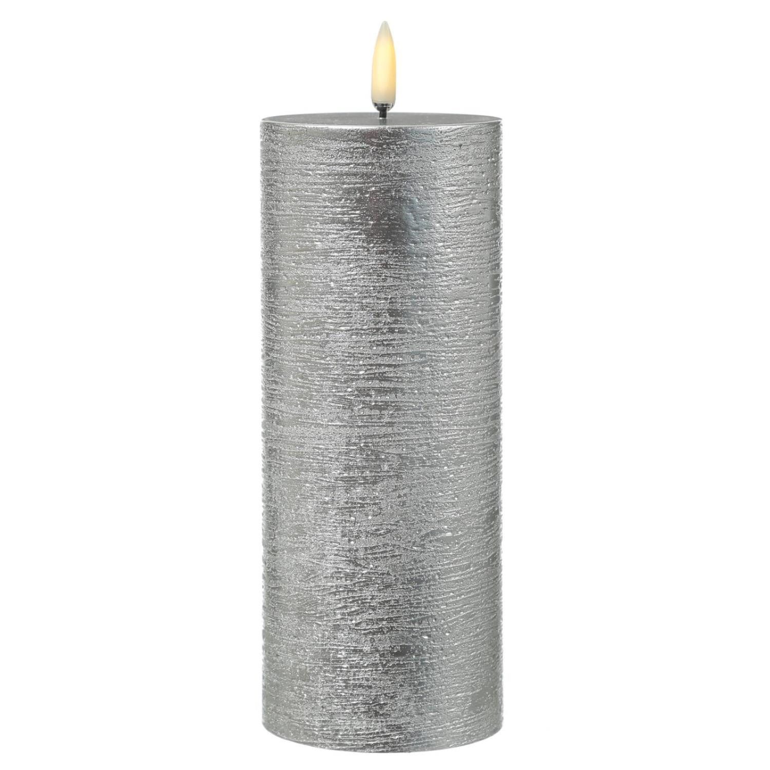 UYUNI Lighting LED-Kerze PIA Uyuni Stumpenkerze Rustik-Optik Echtwachs Time günstig online kaufen