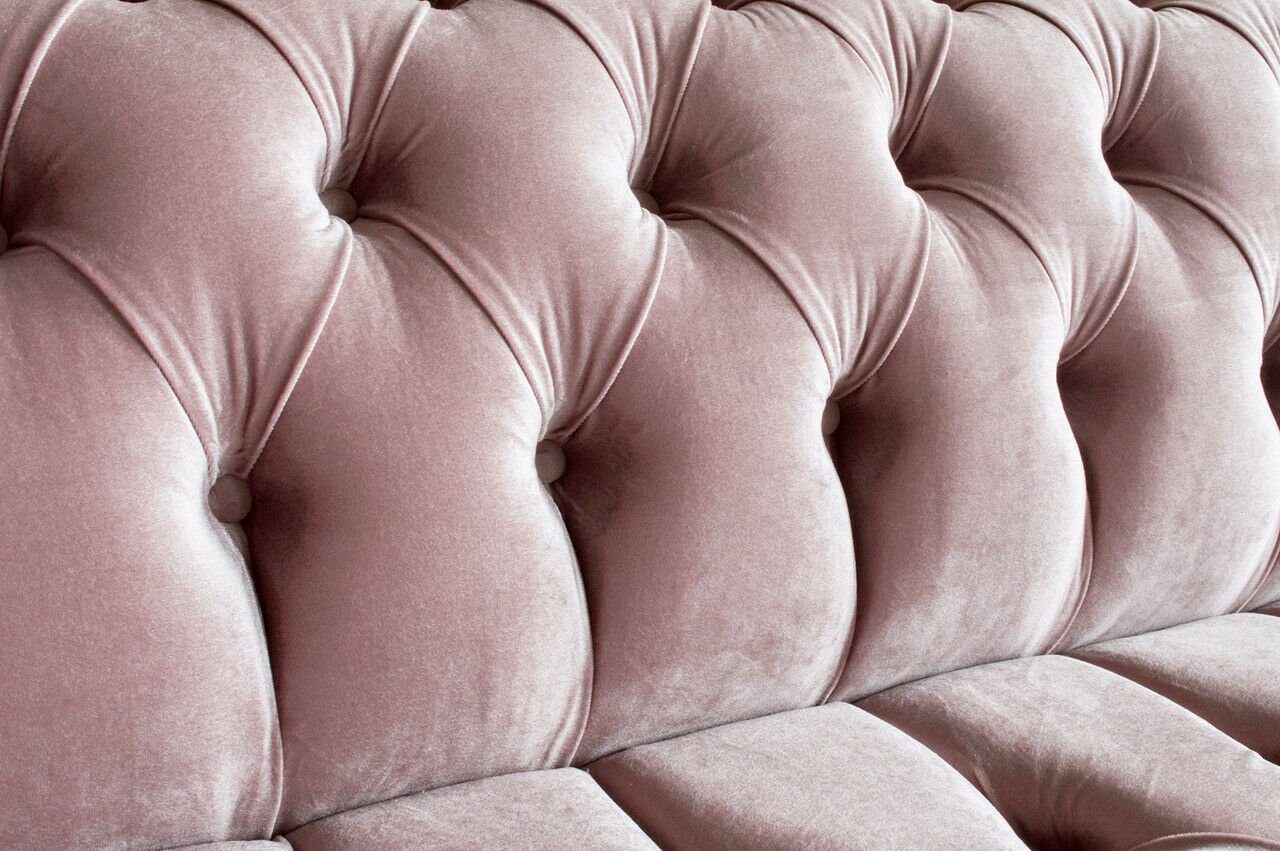 JVmoebel Chesterfield-Sofa, Chesterfield 4 Sofa cm Couch Design 265 Sitzer Sofa