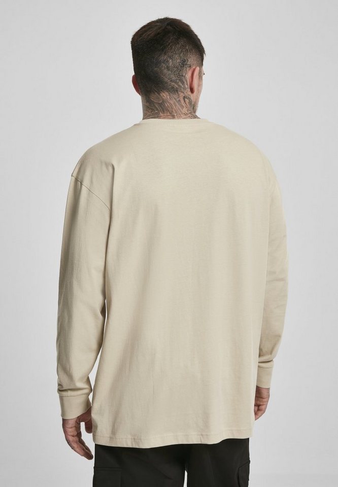 URBAN CLASSICS T-Shirt Herren Boxy Big Contrast Pocket LS (1-tlg), UC Men