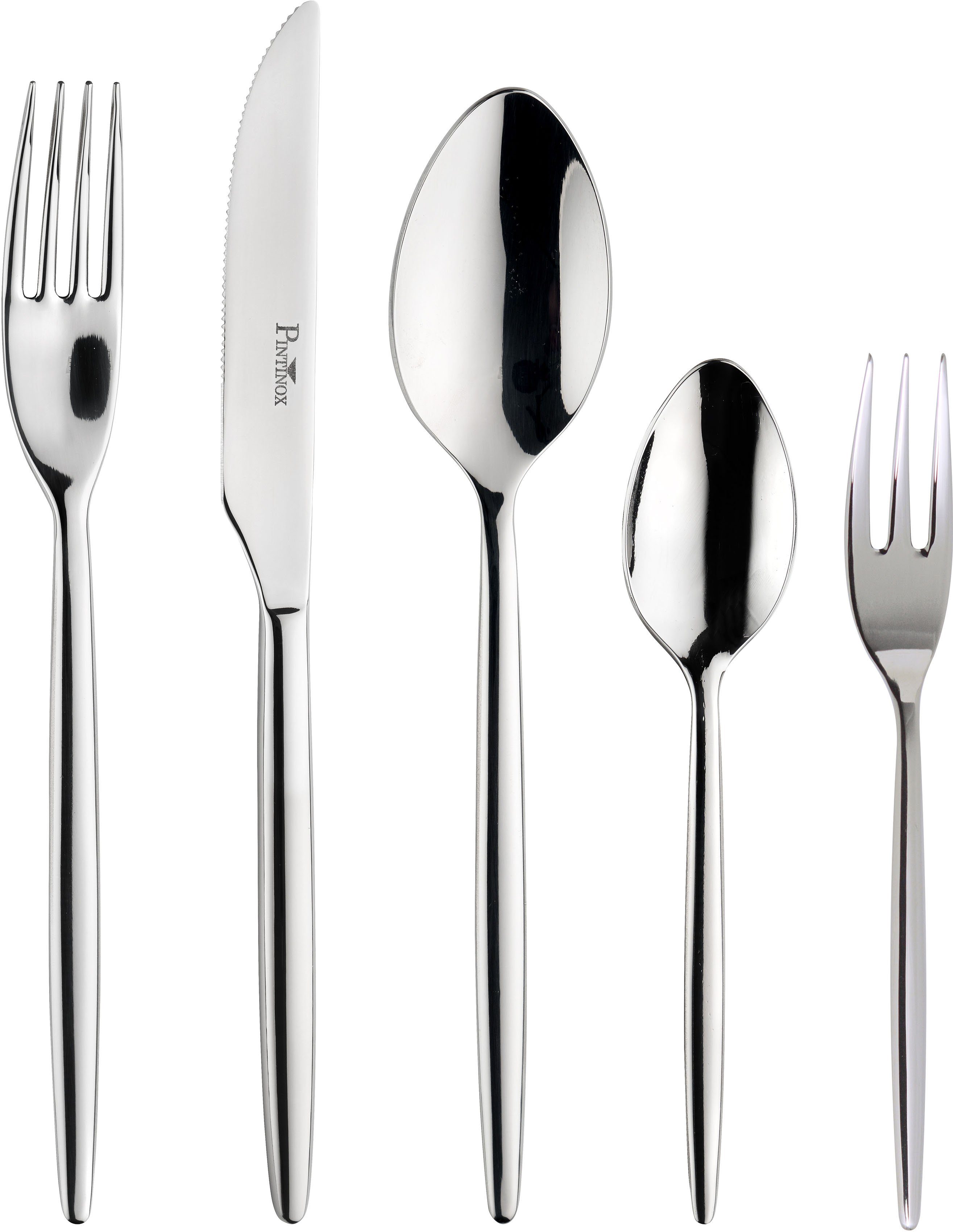 PINTINOX Besteck-Set Stile (30-tlg), 6 Personen, Edelstahl 18/10