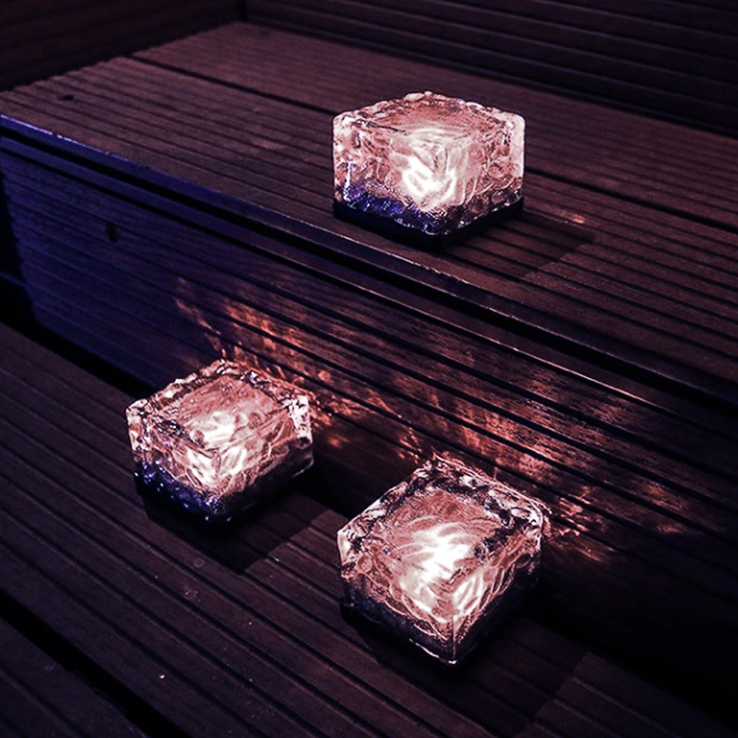WILGOON LED Solarleuchte LED Solar Bodenleuchten günstig online kaufen