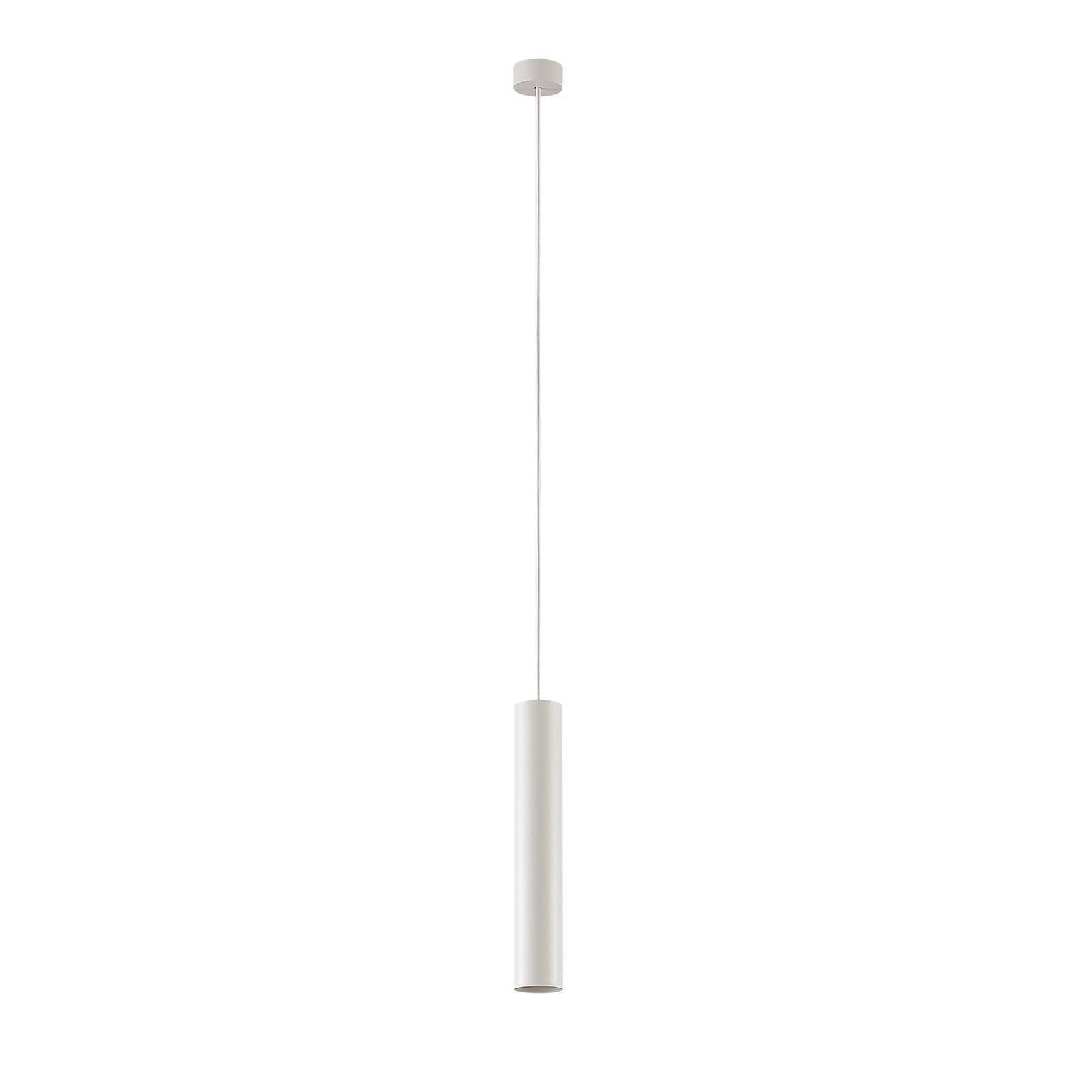 Arcchio Hängeleuchte Ejona, dimmbar, Leuchtmittel nicht inklusive, Modern, Aluminium, weiß, 1 flammig, GU10, Deckenlampe, Esstischlampe