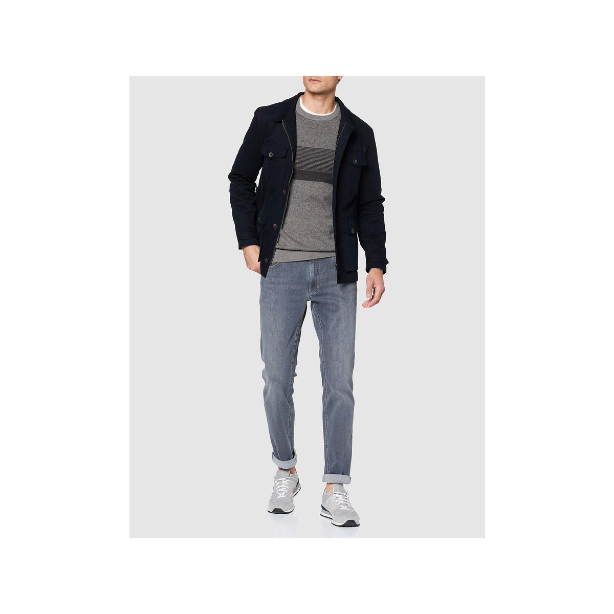 Leineweber 5-Pocket-Jeans uni regular (1-tlg)