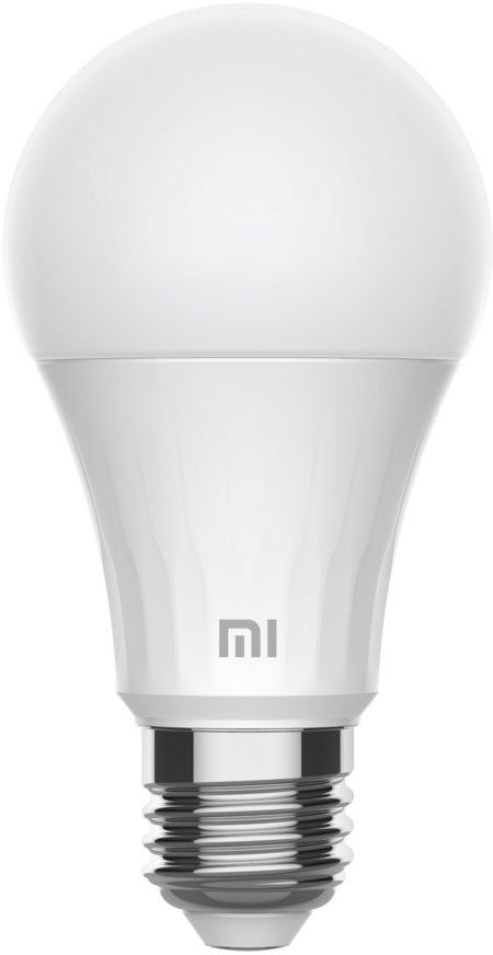 Mi LED-Leuchtmittel Xiaomi Mi Smart LED Bulb (Warm White), E27, 1 St., Warmweiß