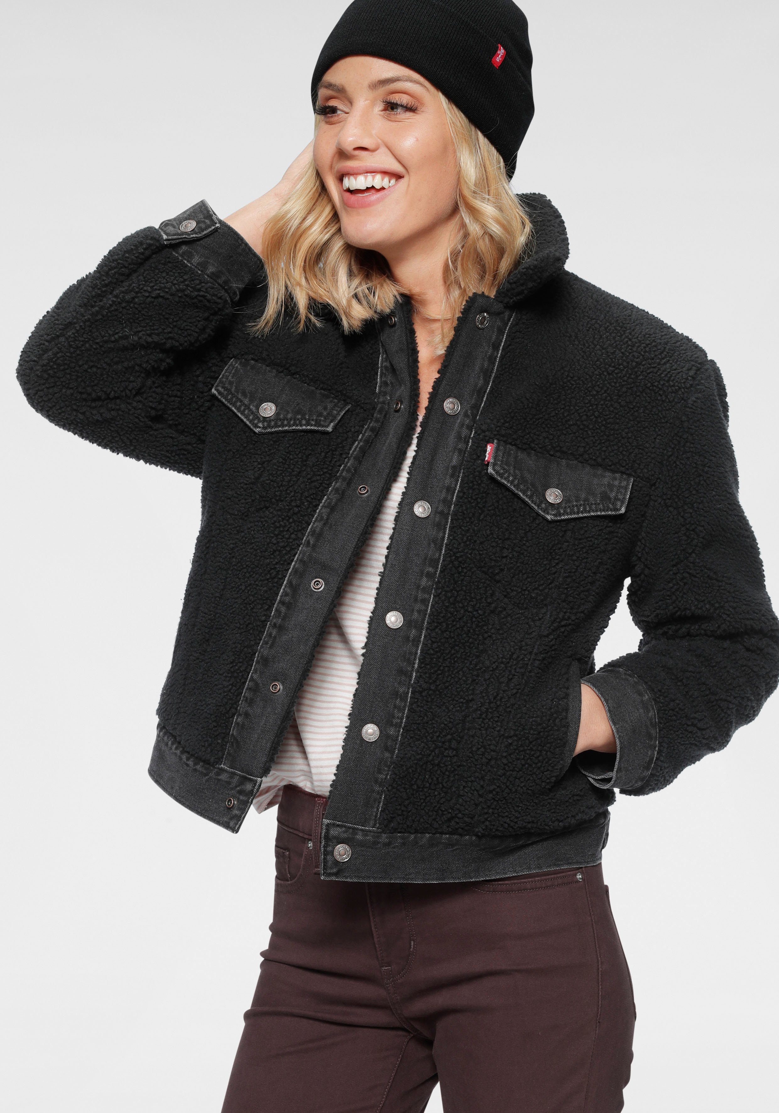 Schwarze Jeansjacke Online Kaufen Otto