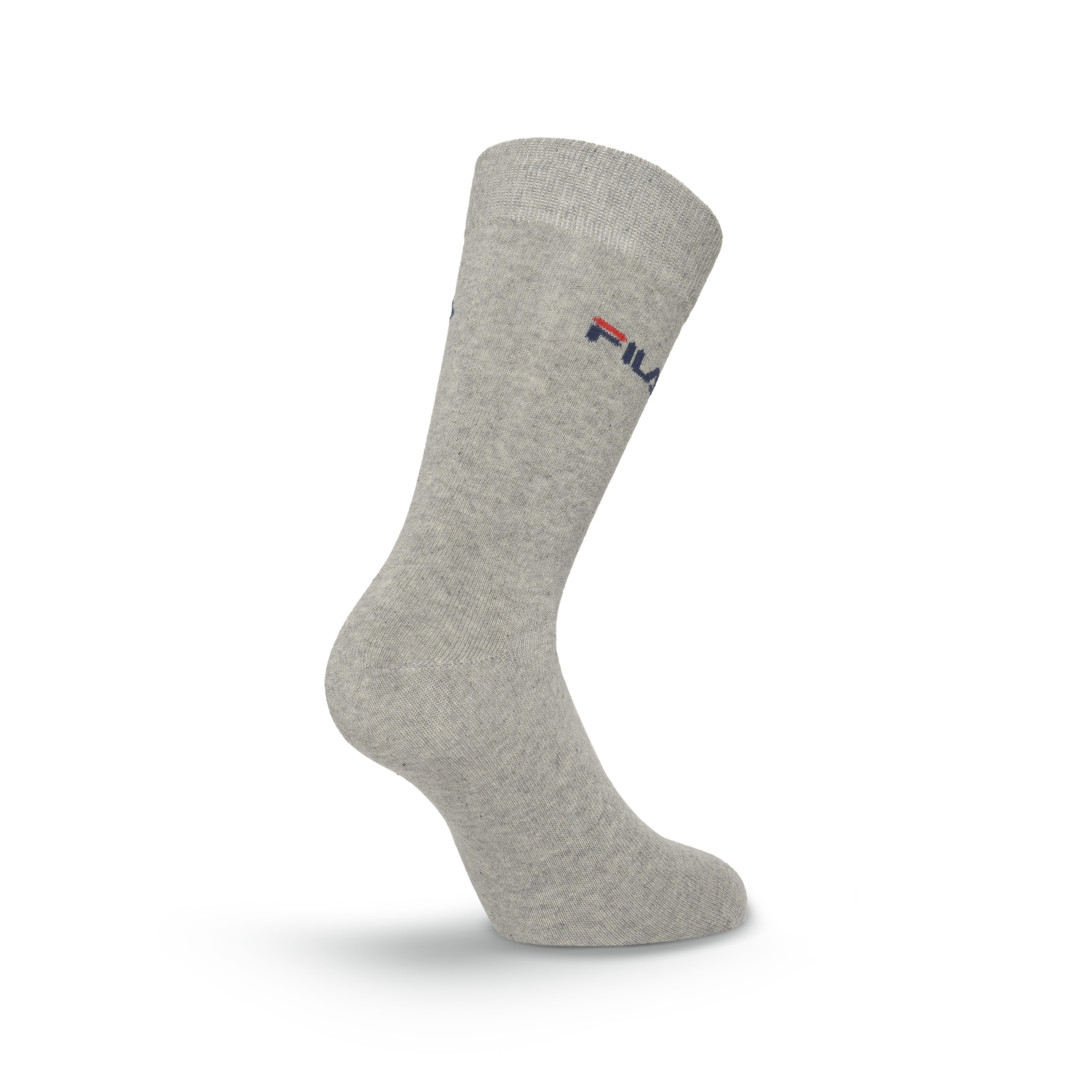 Fila Socken UNISEX LIFESTYLE PLAIN SOCKS (6-Paar, 6 Paar) mit eingestrickem Logo – Bild 5 von 5