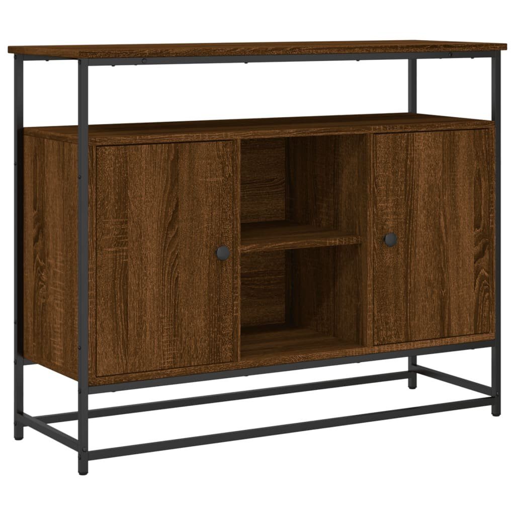 vidaXL Sideboard Sideboard Braun Eichen-Optik 100x35x80 günstig online kaufen