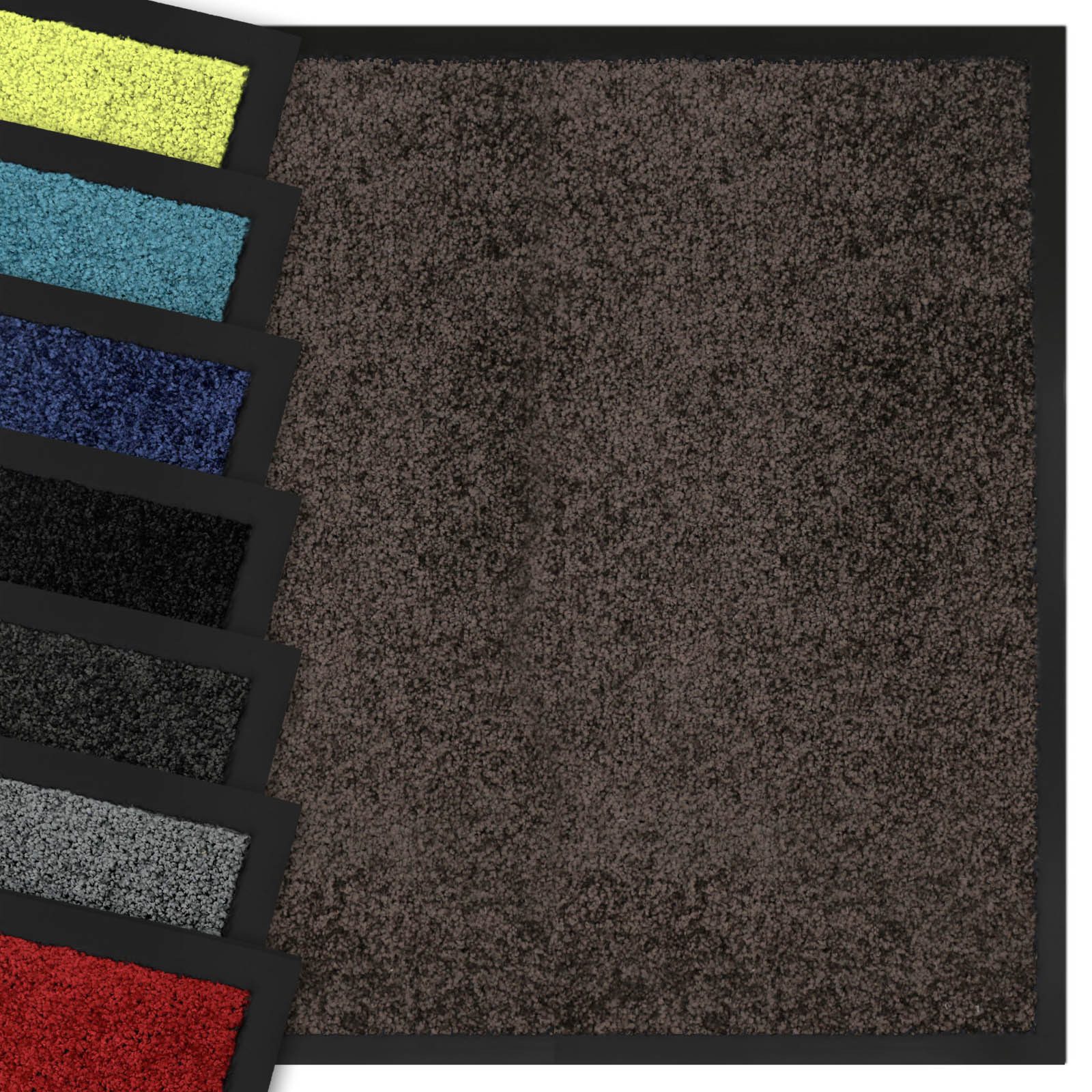 Nova Forma Fußmatte BRIGHT, Premium Fußmatte für Innenbereich, Flur, Haustür, Eingangsbereich