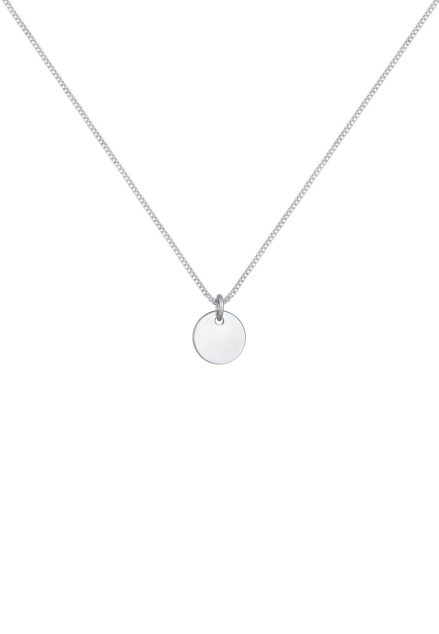 Elli Kette mit Anhänger Plättchen Coin günstig online kaufen