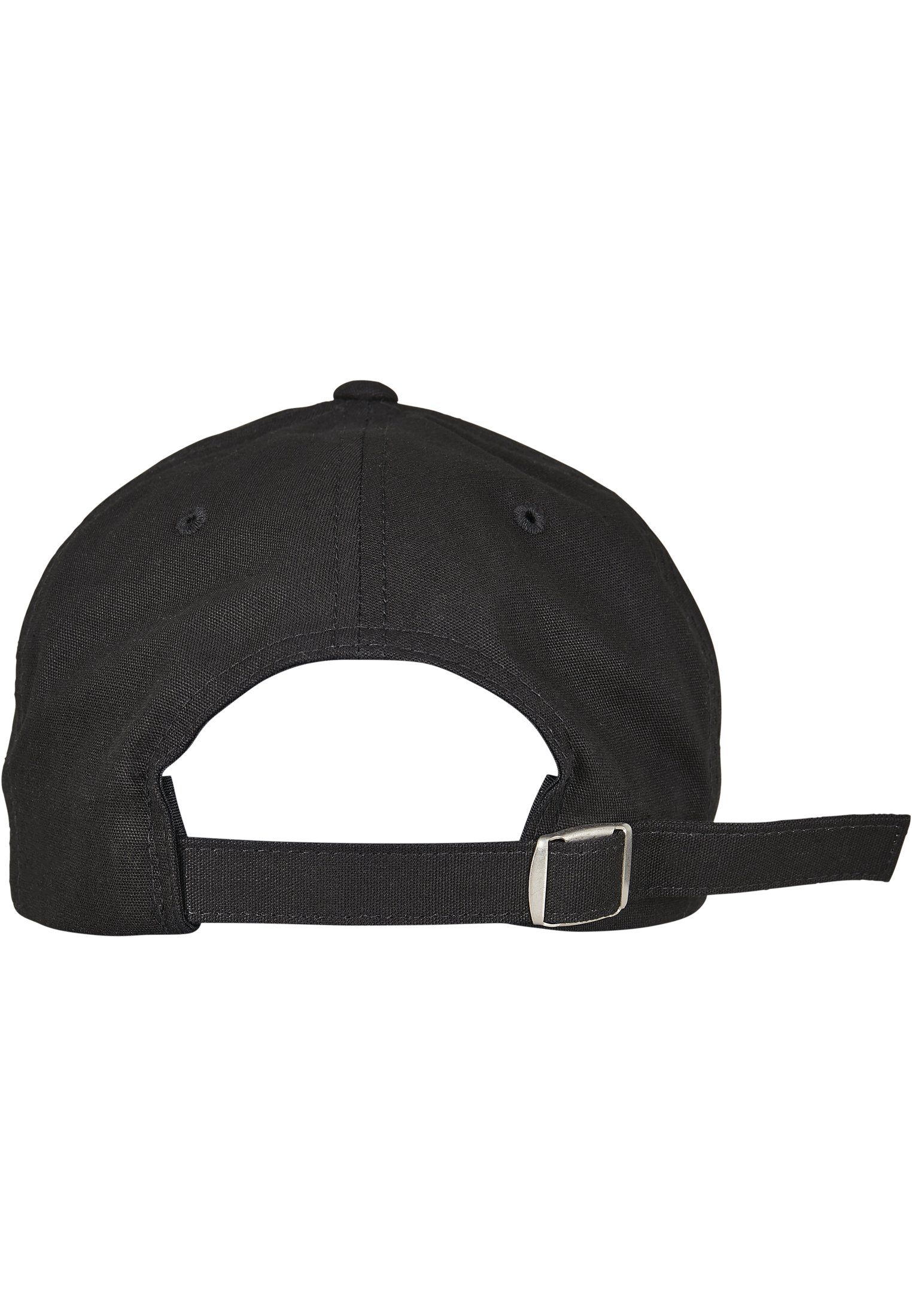 Flex Snapback 6-Panel black Flexfit Cap Snap Metal Curved