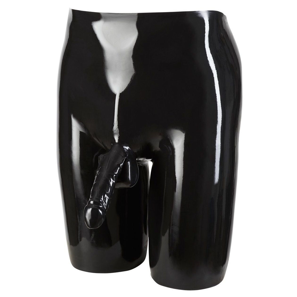 Radlerhose mit Radlerhose Latex LATE LateX Penishülle in X