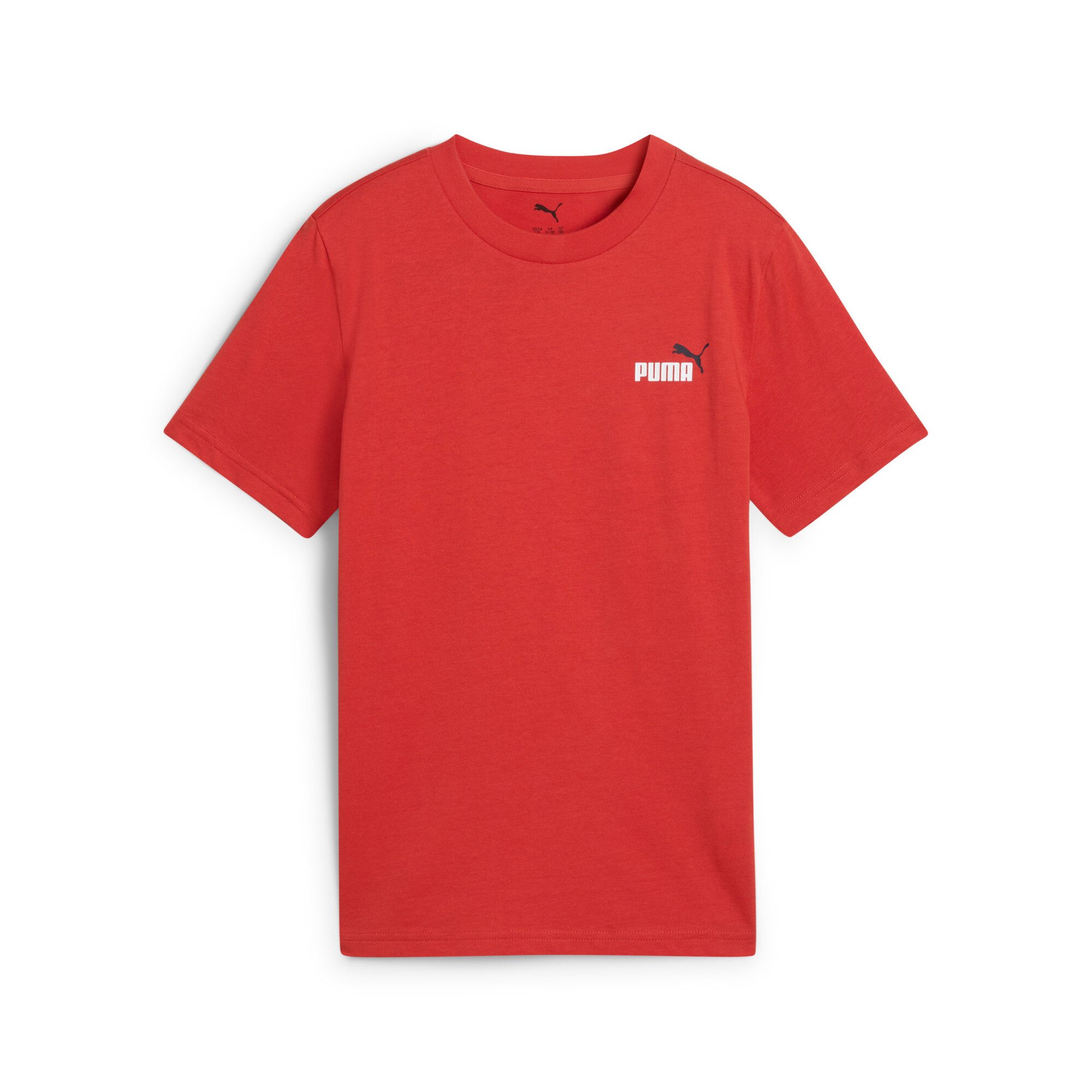 PUMA T-Shirt ESS 2 COLOR SMALL NO 1 LOGO TEE B mit Rundhalsausschnitt, Kurzarm, ohne Kapuze, mit gesticktem Logo