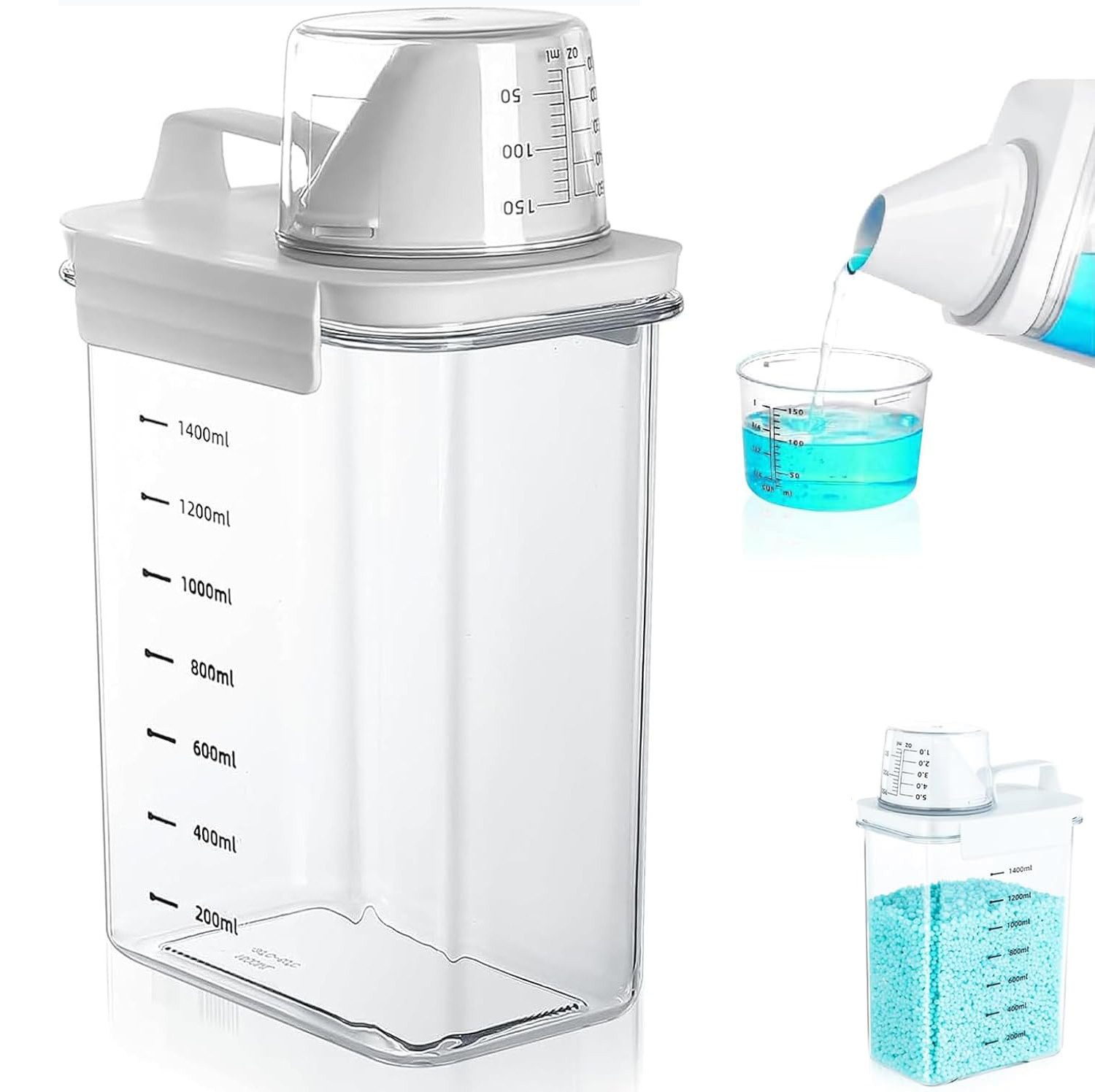 BlingBin Aufbewahrungsbox Waschpulver Luftdichter Waschmittelspender Mit Me günstig online kaufen