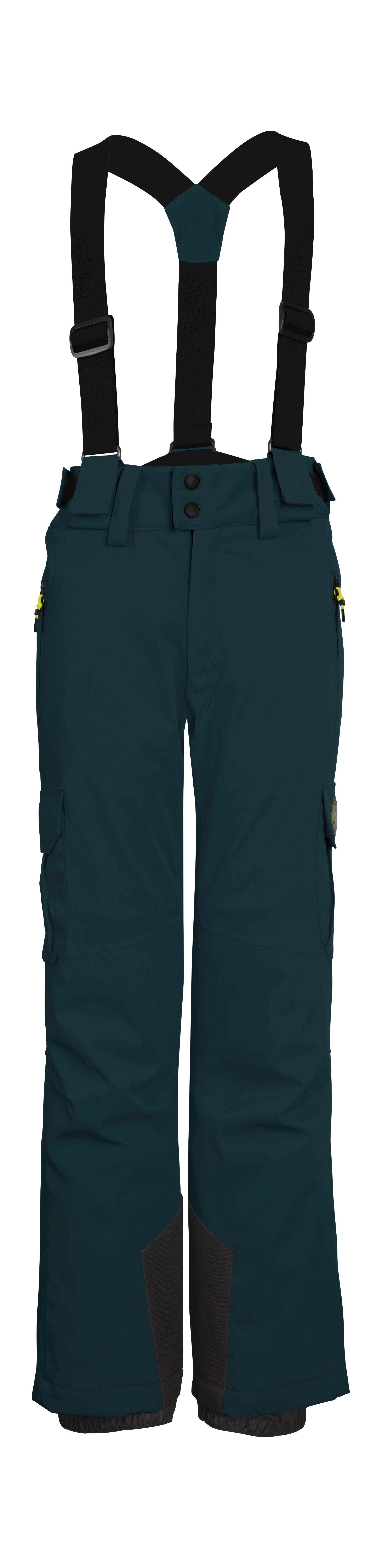 Killtec Skihose KSW 128 BYS SKI PNTS Wasserdichte Skihose für Kids mit abnehmbaren Trägern und Stauraum