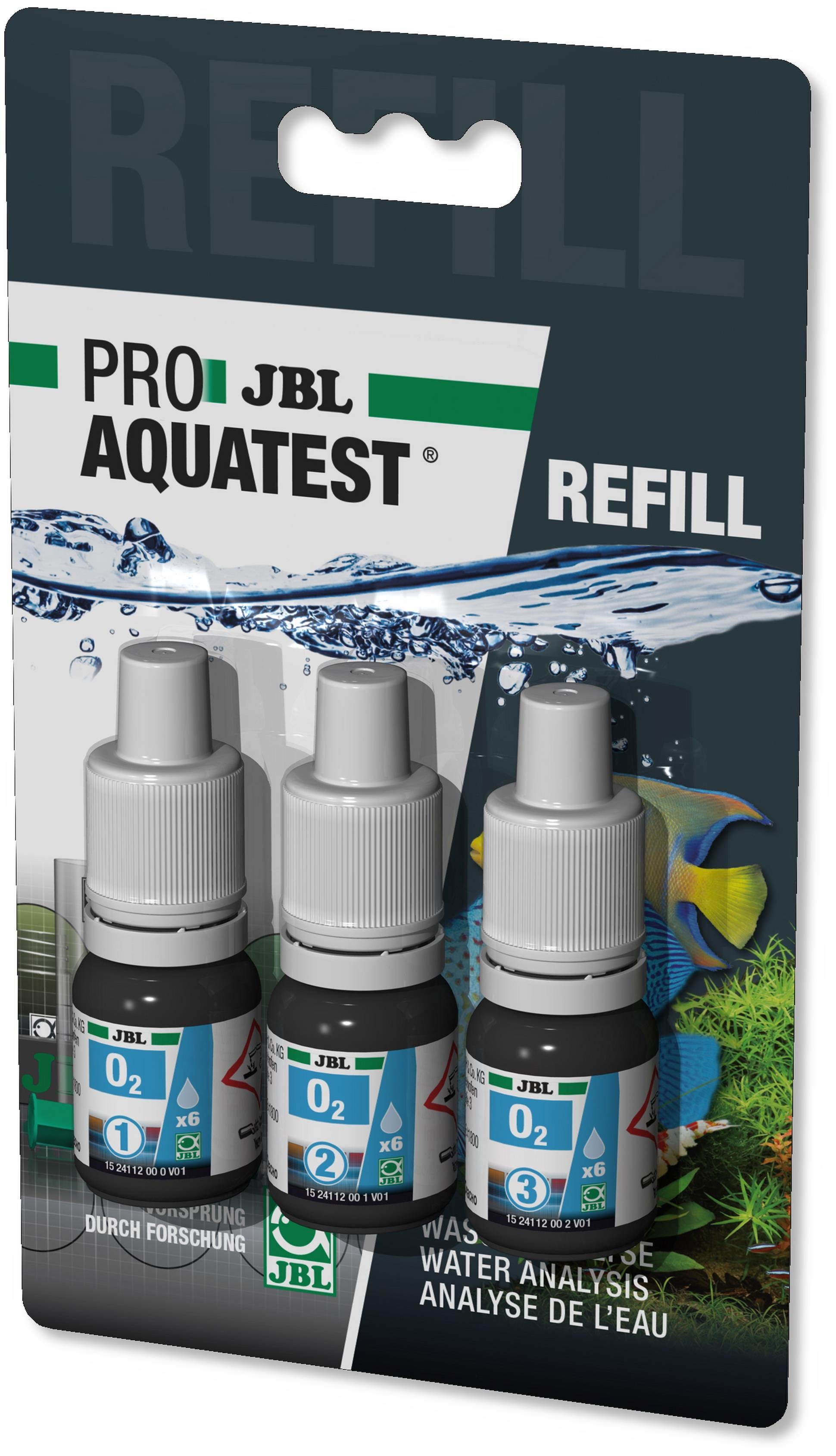 JBL GmbH & Co. KG Wasserteststreifen JBL PROAQUATEST O2 Sauerstoff