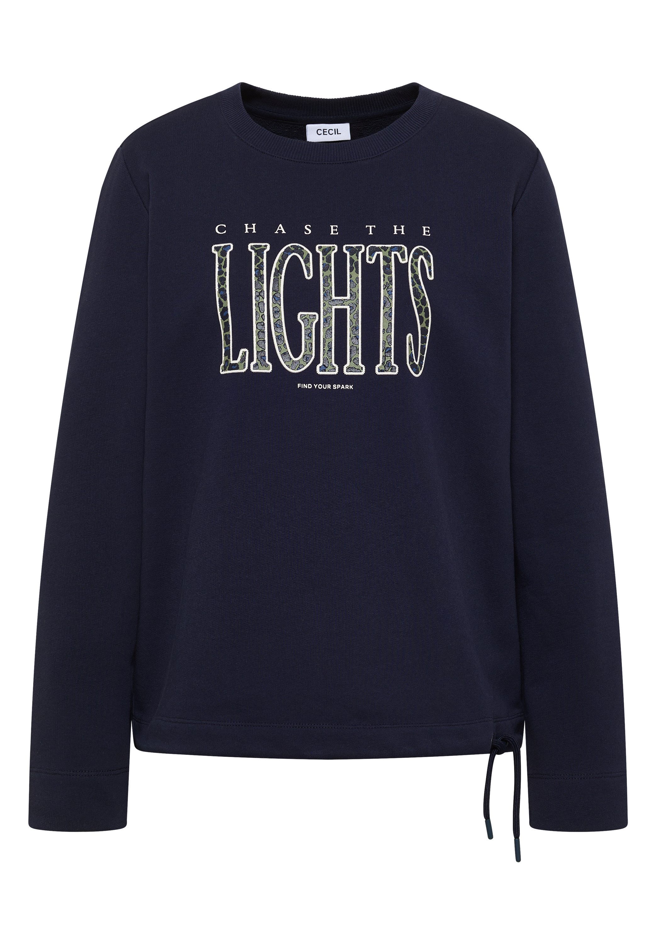 CECIL Sweatshirt mit Tunnelzug am Saum – Bild 4 von 5