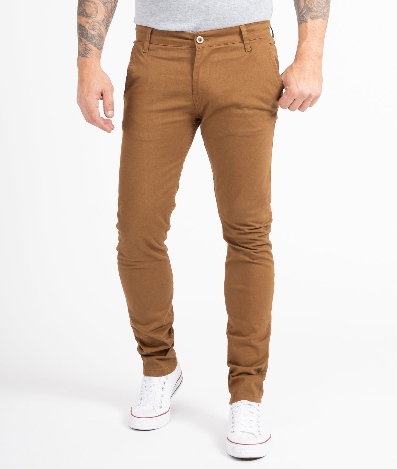 Indumentum Chinohose Herren Slim Fit Hose IS-305 günstig online kaufen