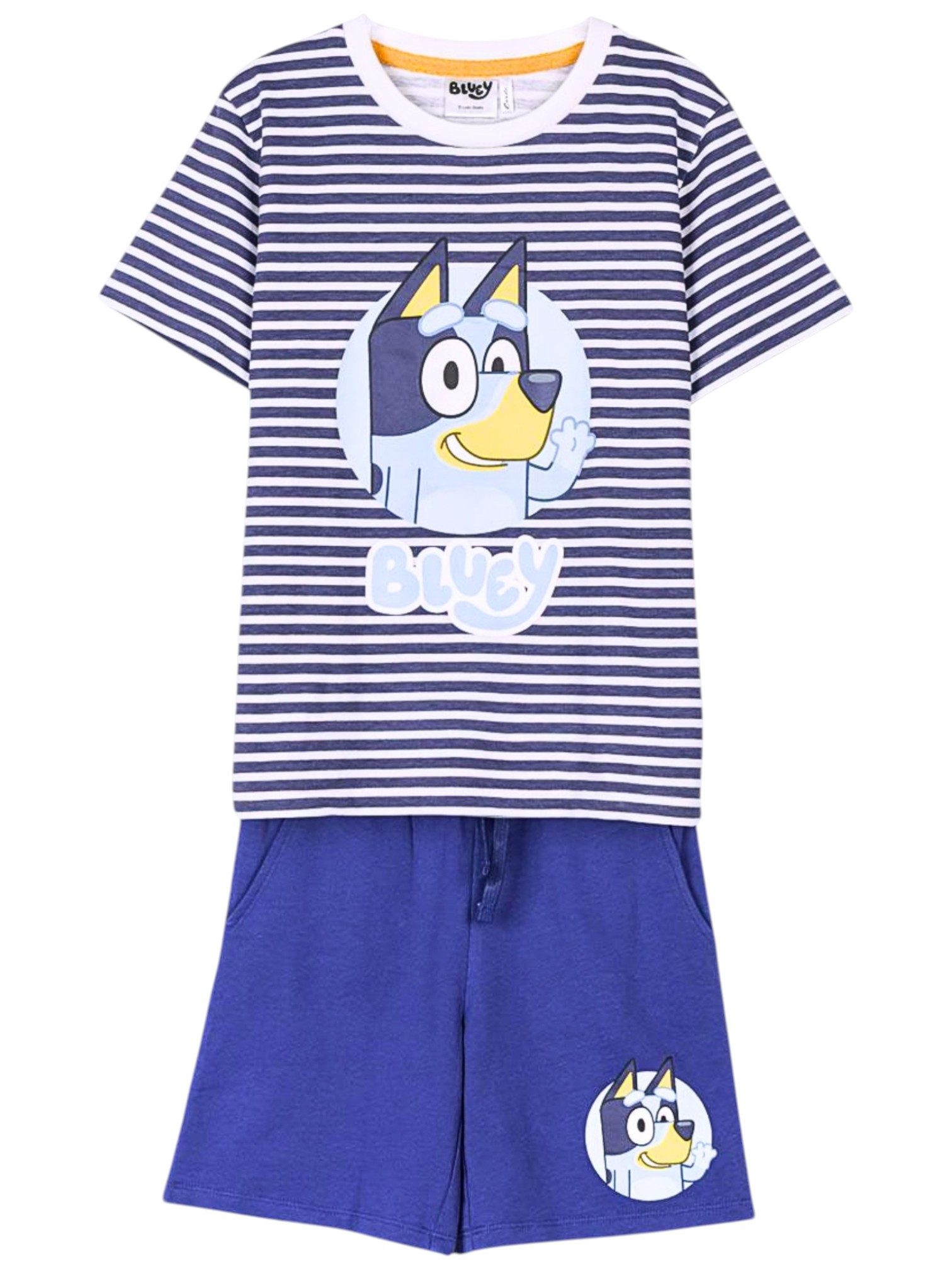 Cerdá T-Shirt & Shorts Bluey (2-tlg) Jungen Sommeroutfit Gr. 92 - 116 cm