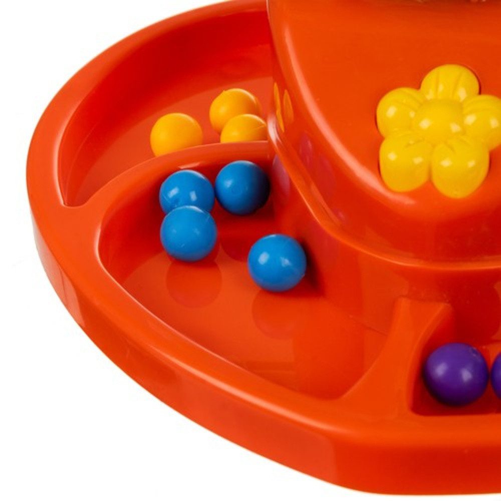 KRUZZEL Lernspielzeug Arcade-Spiel Ballspiel (Spar-Set, 1-St., dynamisches Ballspaß), Geschicklichkeitspiel für klein und groß