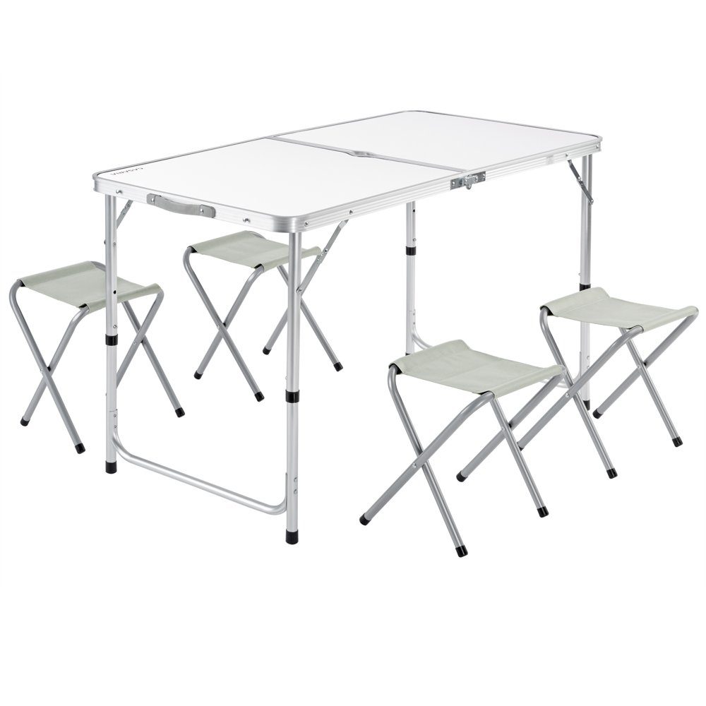 Casaria Campingtisch (1-St), Klappbar mit Stühlen günstig online kaufen